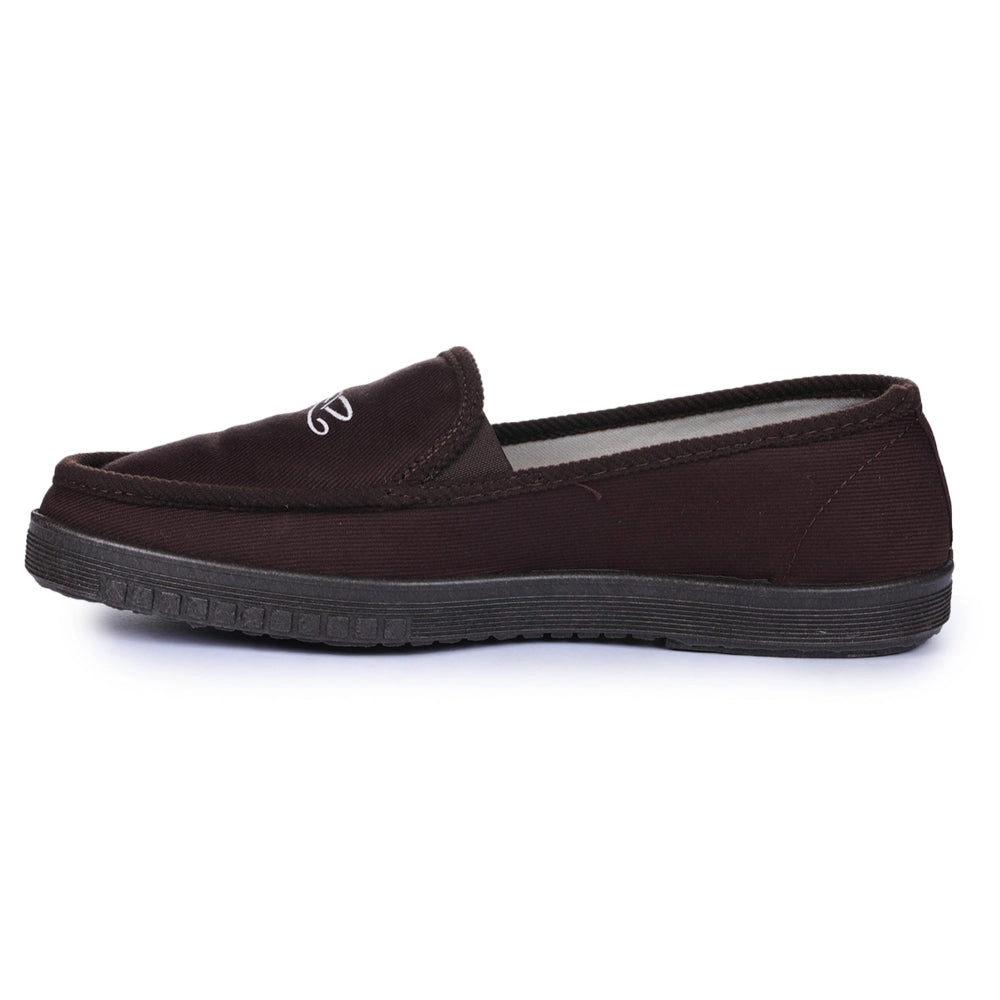 A-HA Brown Casual Non Lacing Shoes For Men WALKER-E By Liberty