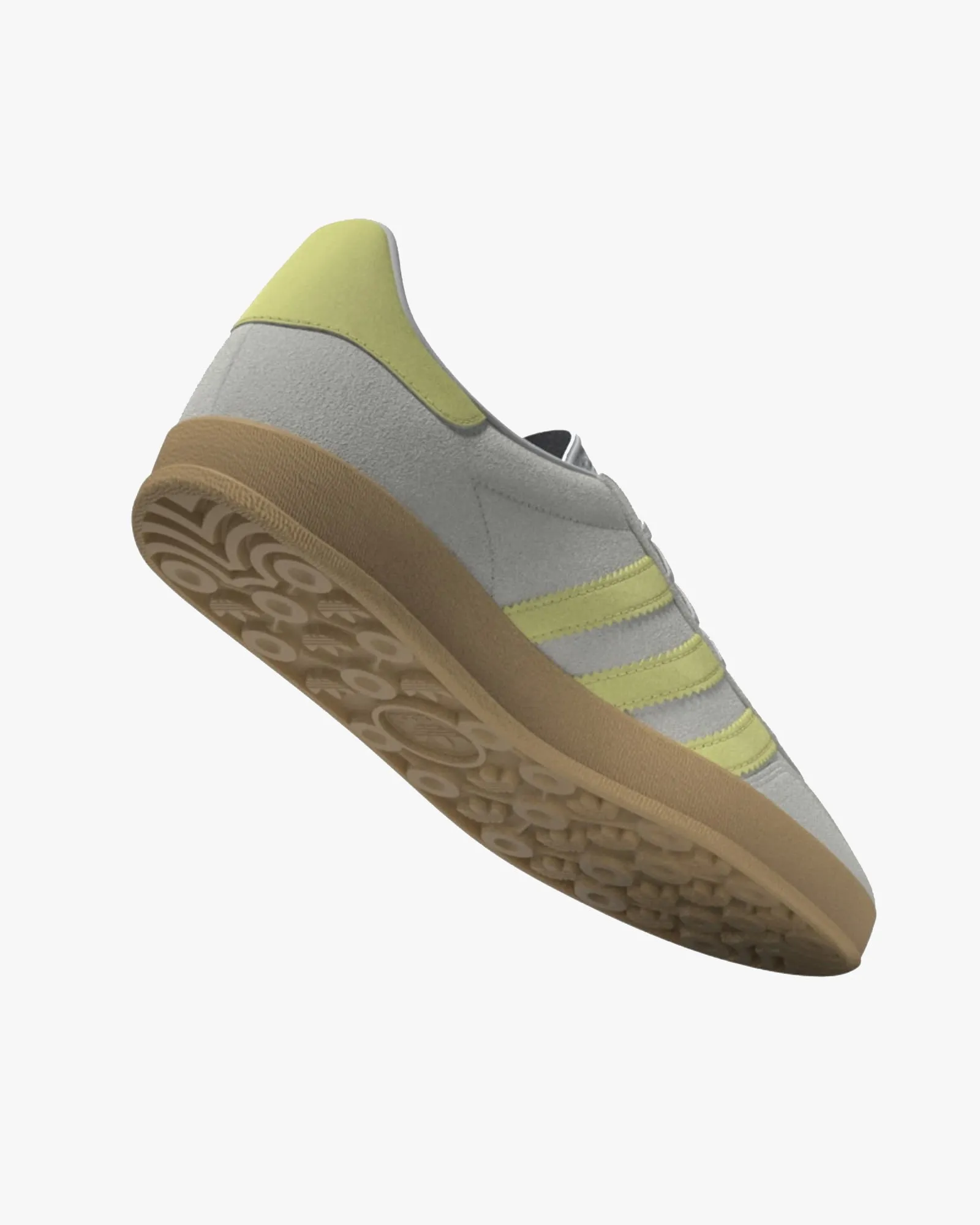 Adidas Gazelle Indoor - Grey One / Power Yellow / Gum 3