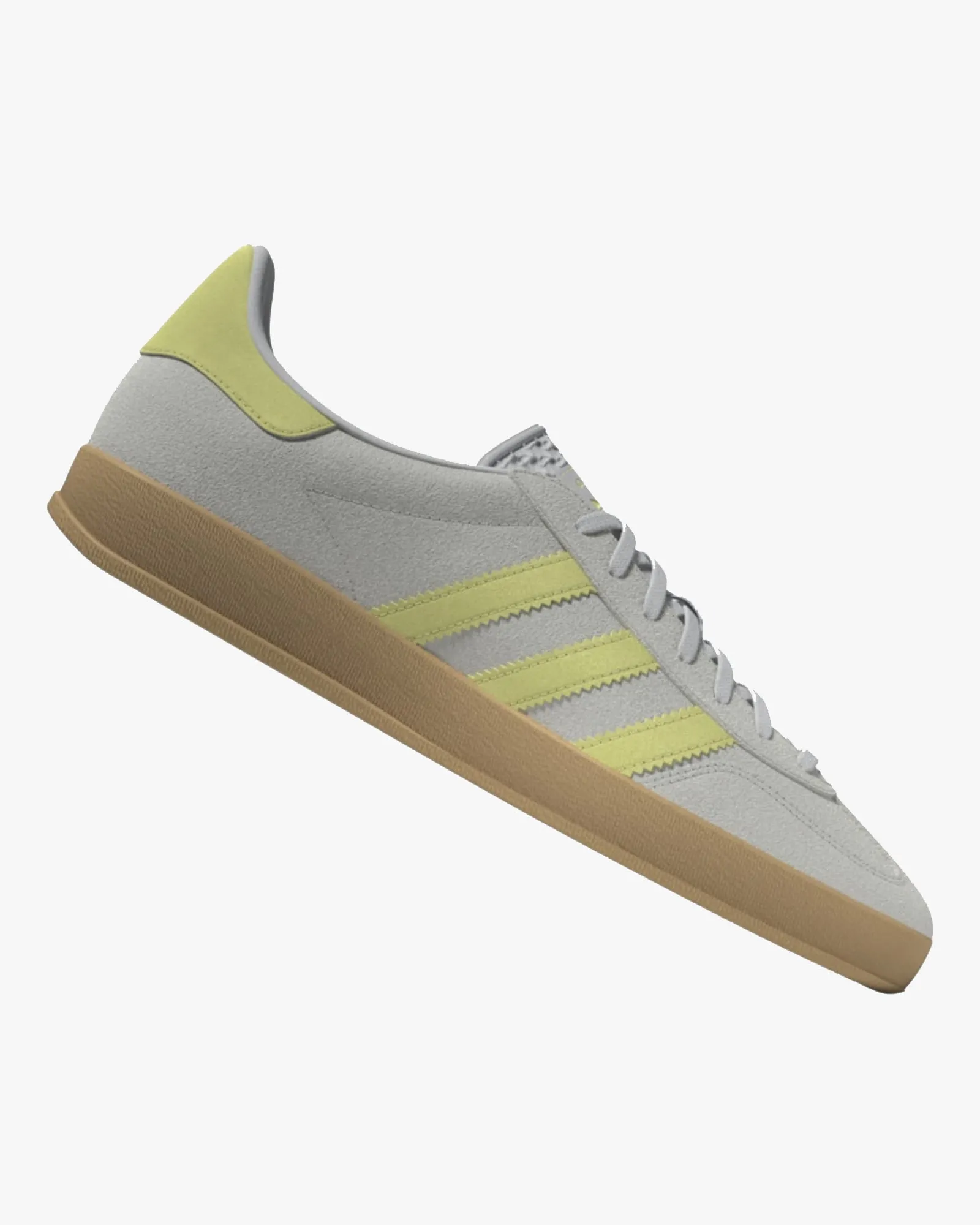 Adidas Gazelle Indoor - Grey One / Power Yellow / Gum 3