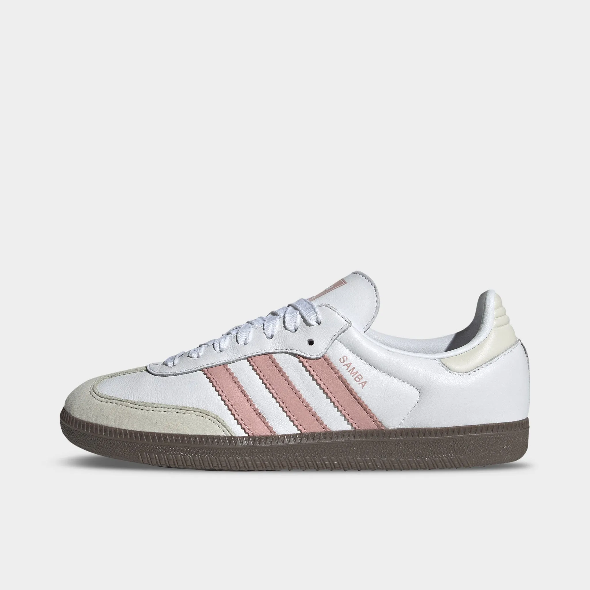 adidas Women's Samba OG White / Wonder Mauve - White