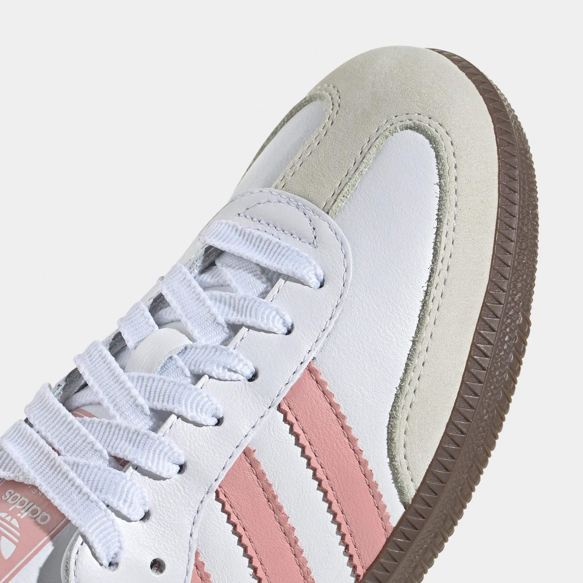 adidas Women's Samba OG White / Wonder Mauve - White