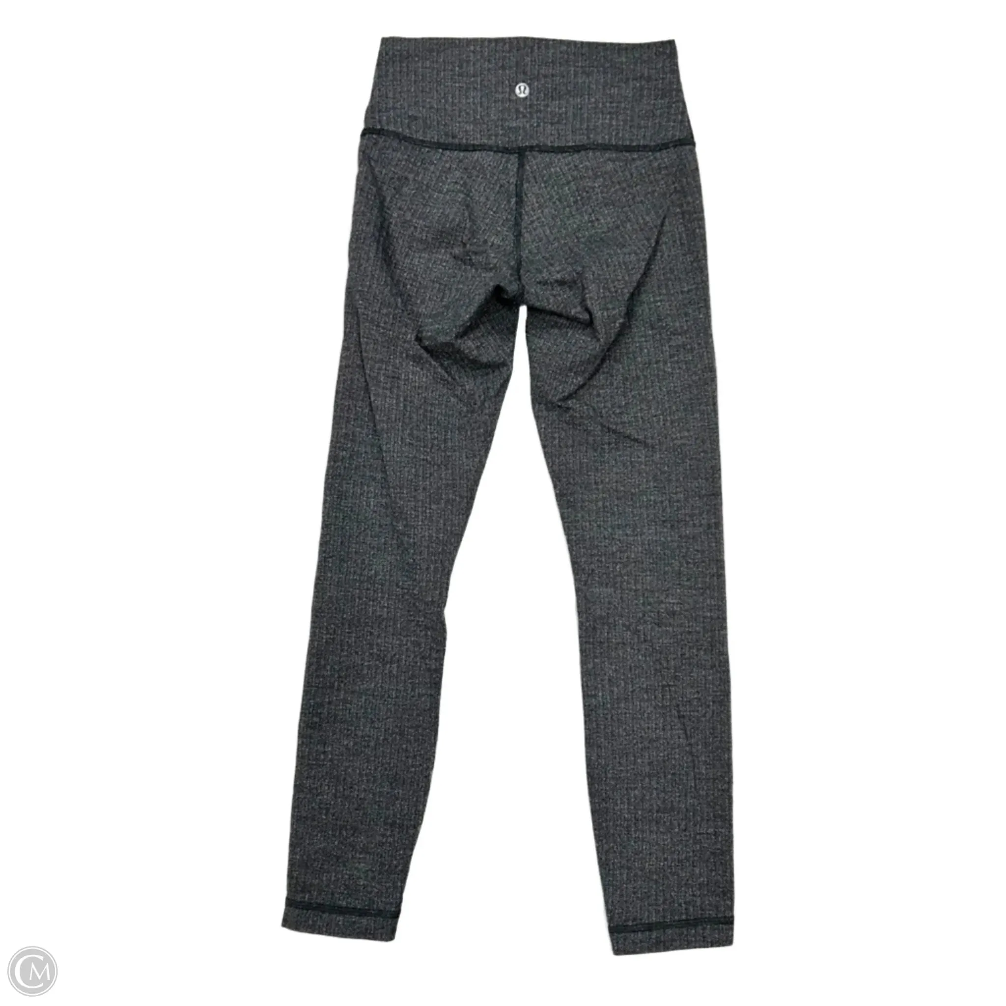 Athletic Leggings By Lululemon In Grey, Size: S