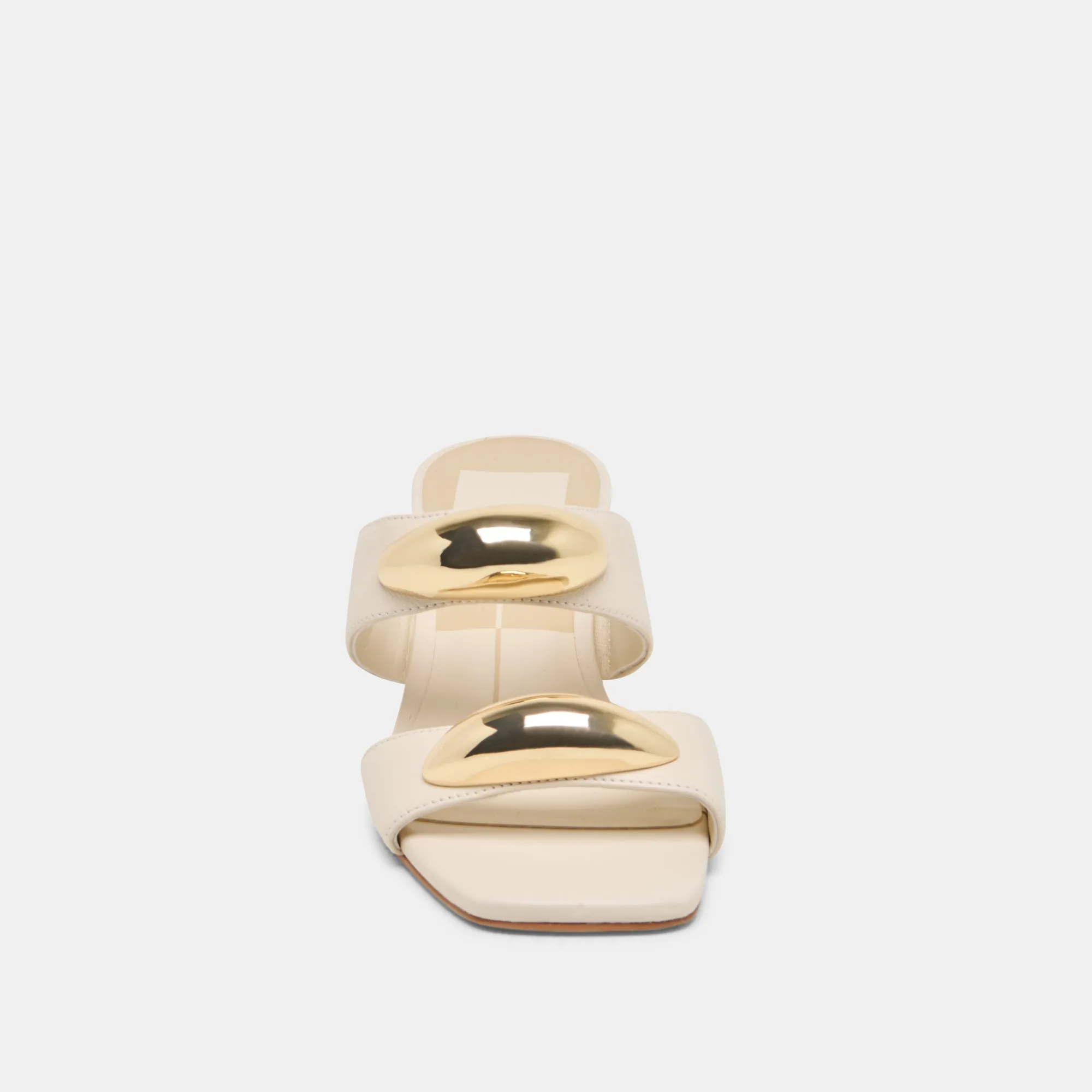BARNET HEELS BONE LEATHER