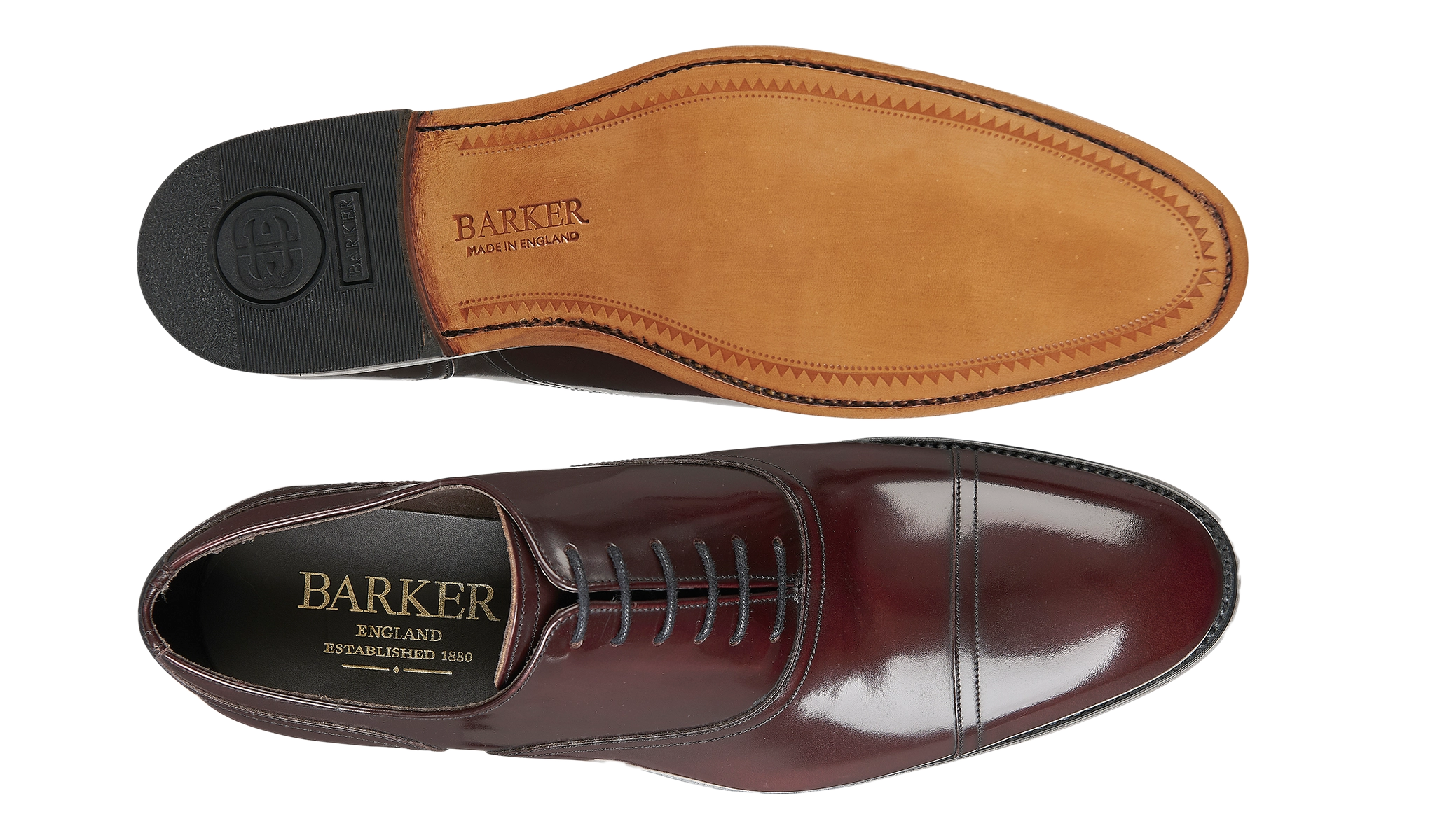 Bates - Burgundy Hi Shine