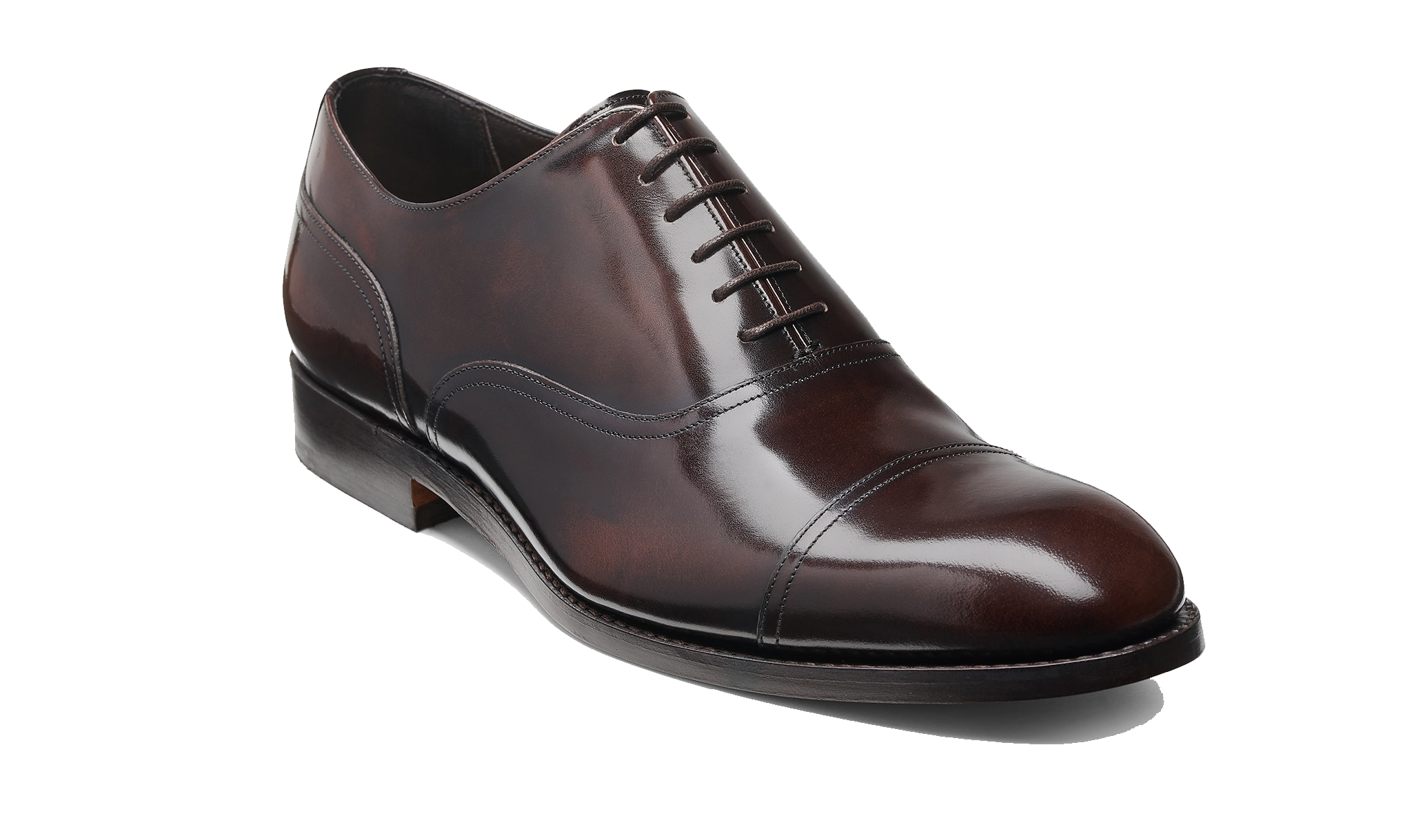Bates - Dark Brown Hi Shine