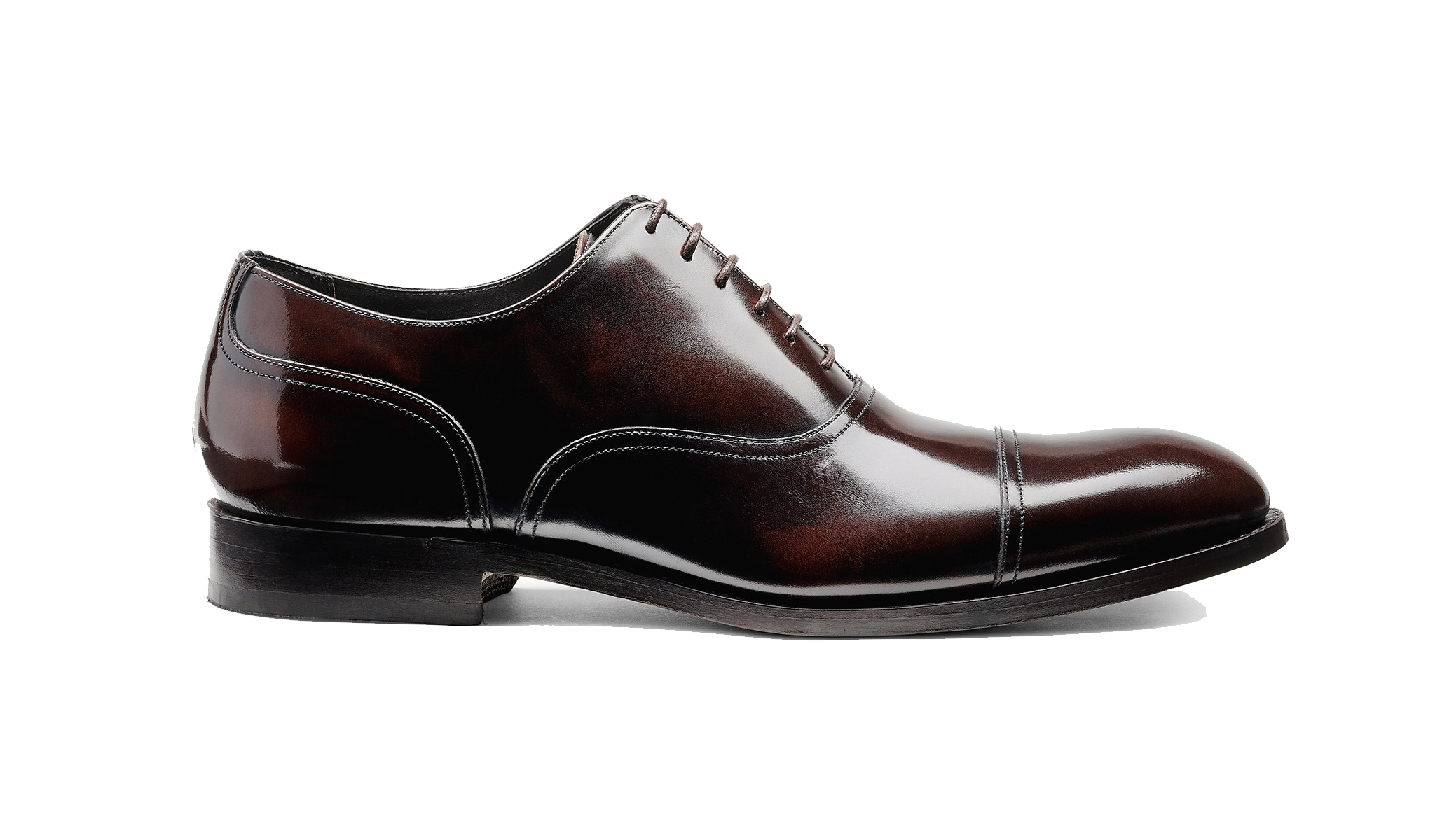 Bates - Dark Brown Hi Shine