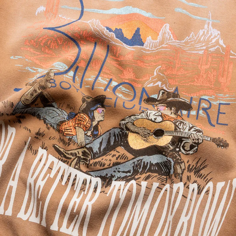 Billionaire Boys Club Tomorrow Sunset Sweatshirt - Chipmunk
