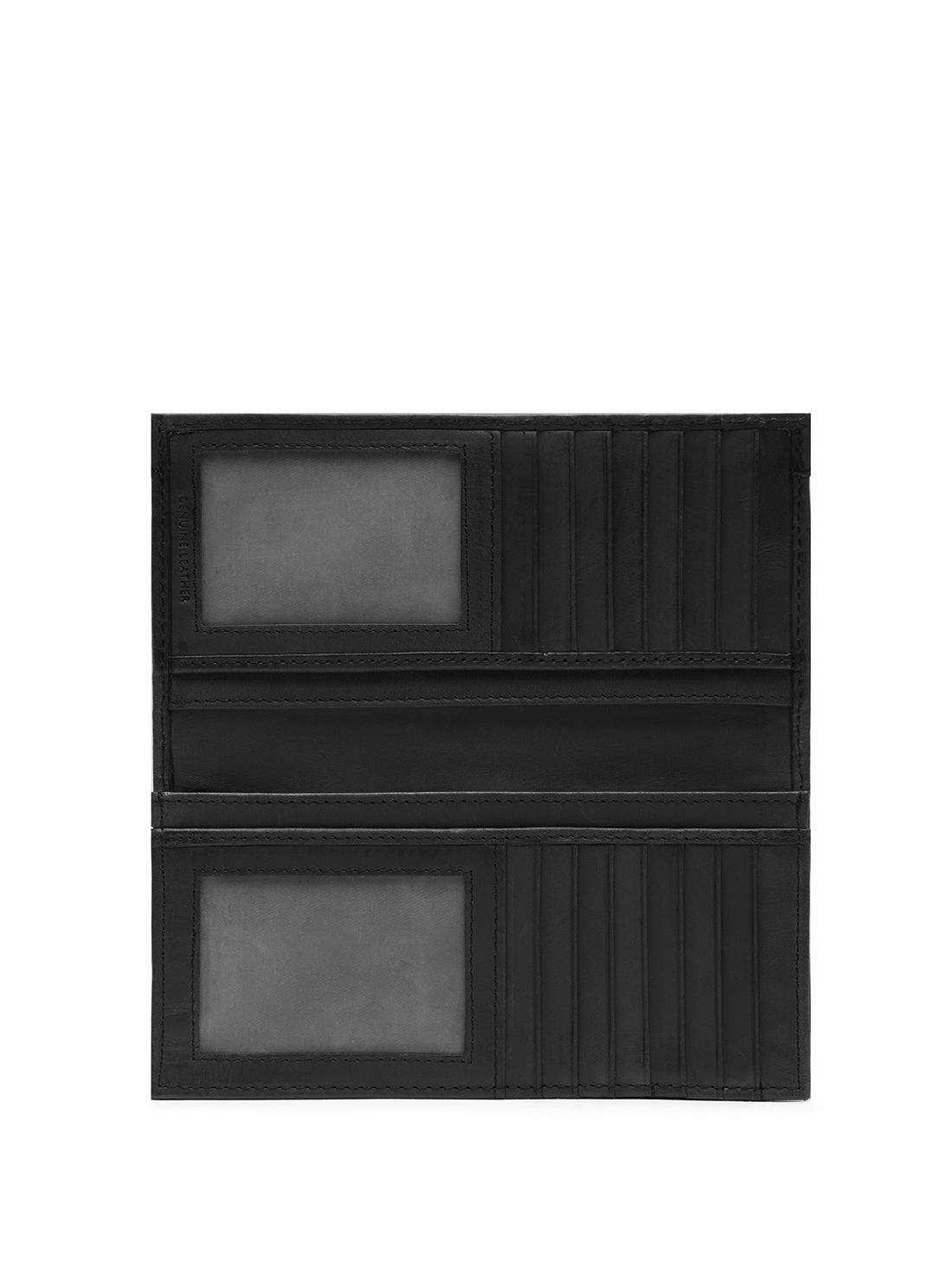 Black Doheny Secretary Wallet