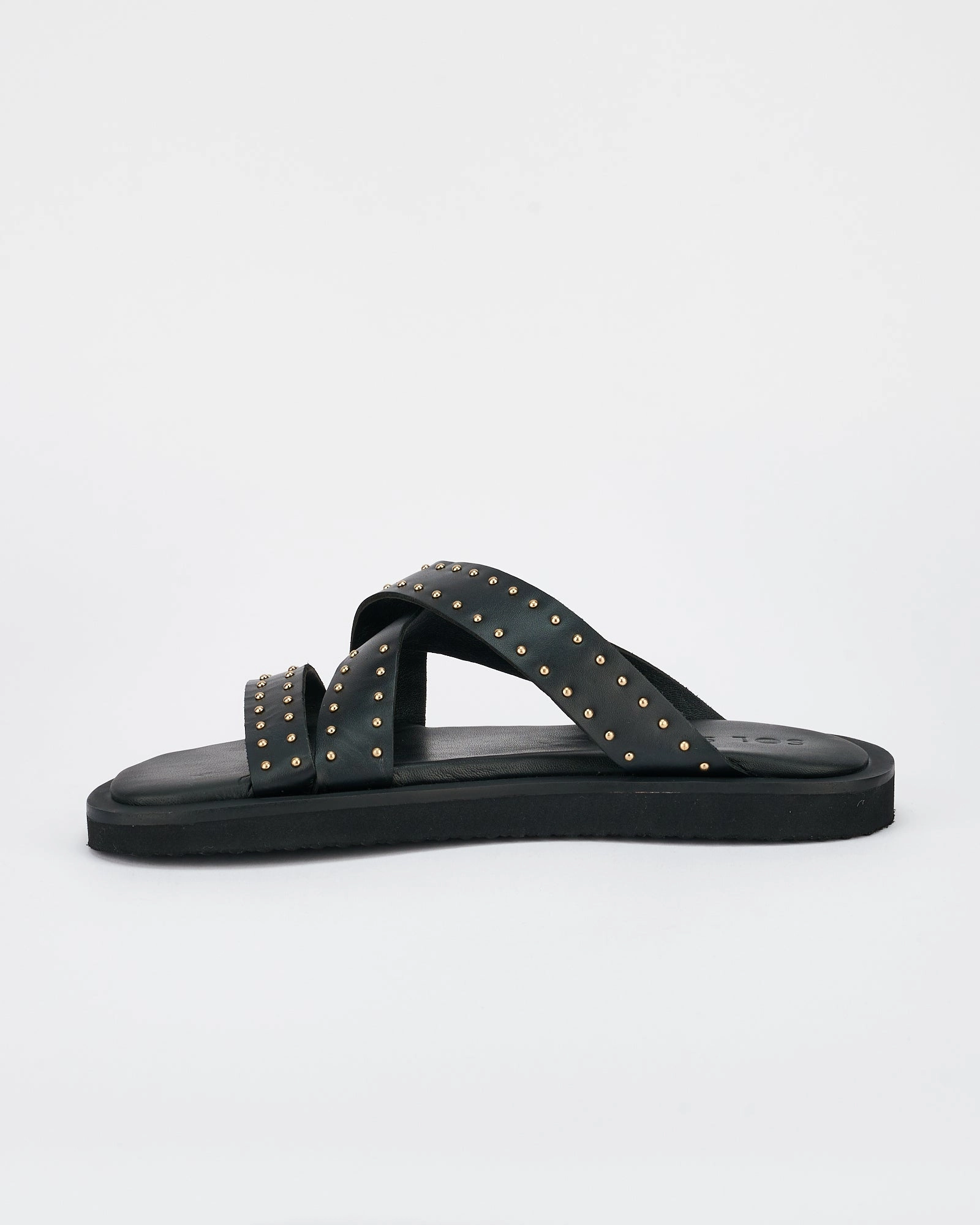 Capri Footbed Black / Gold