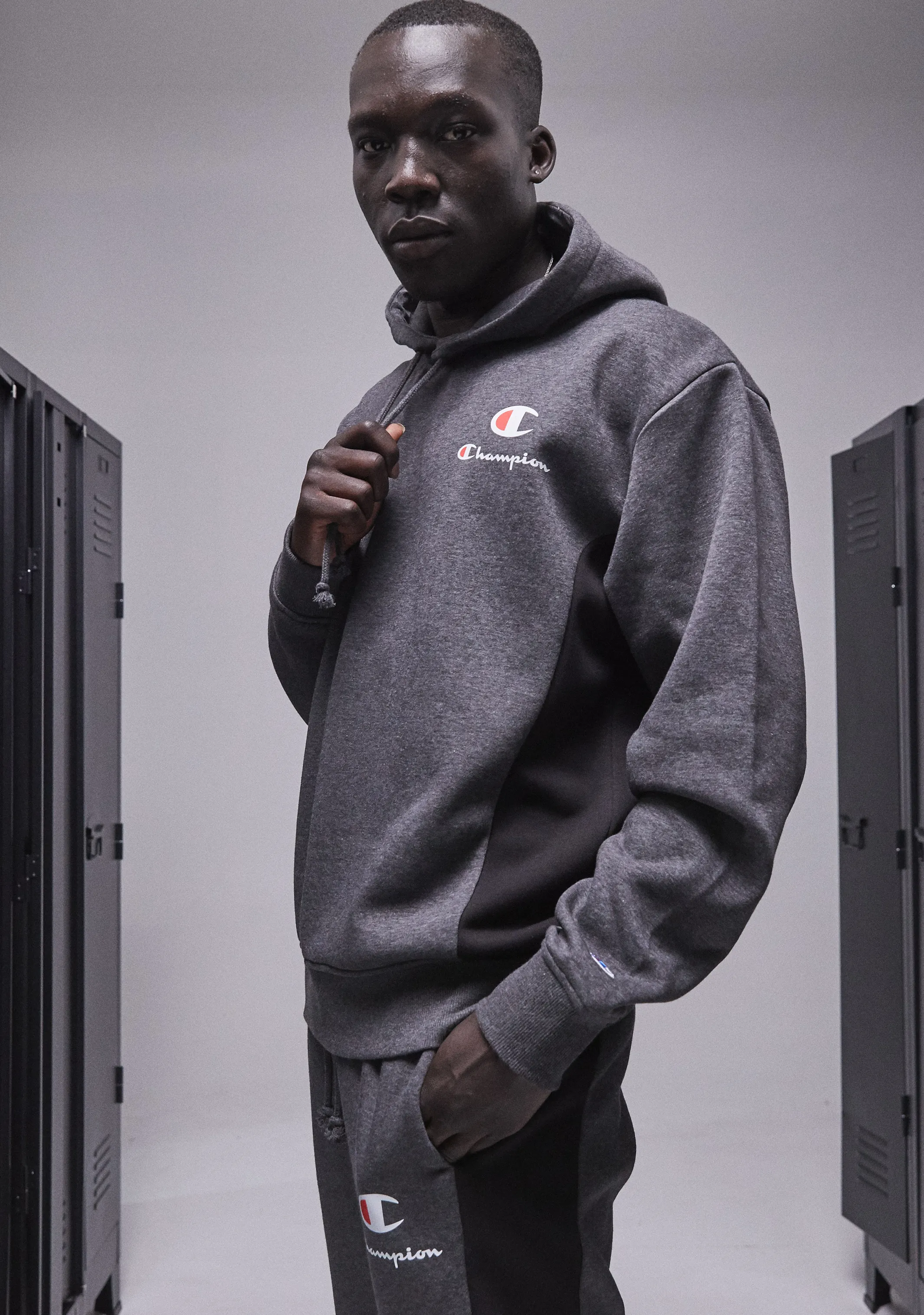 Champion Men’s Sporty Panel Hoodie