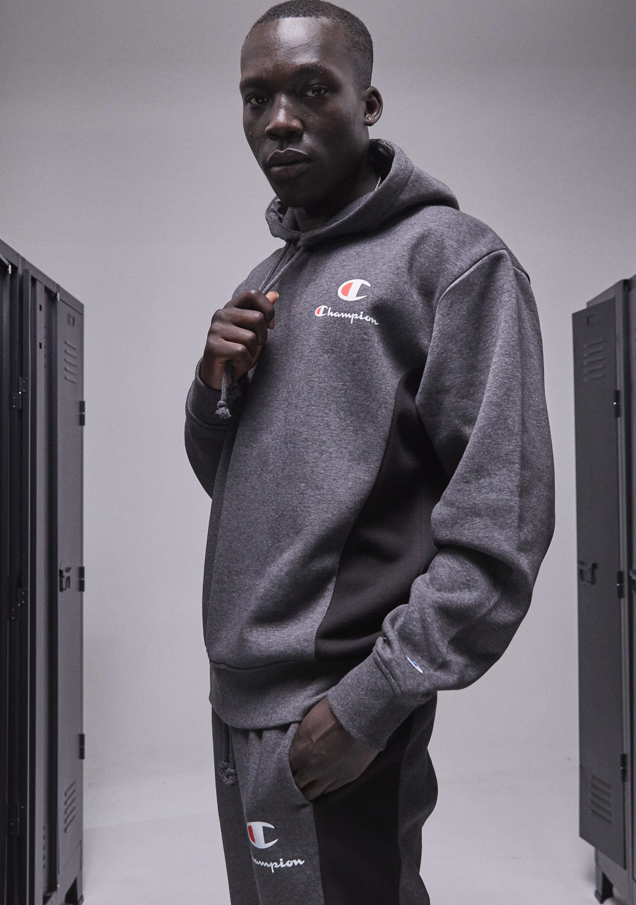 Champion Men’s Sporty Panel Hoodie