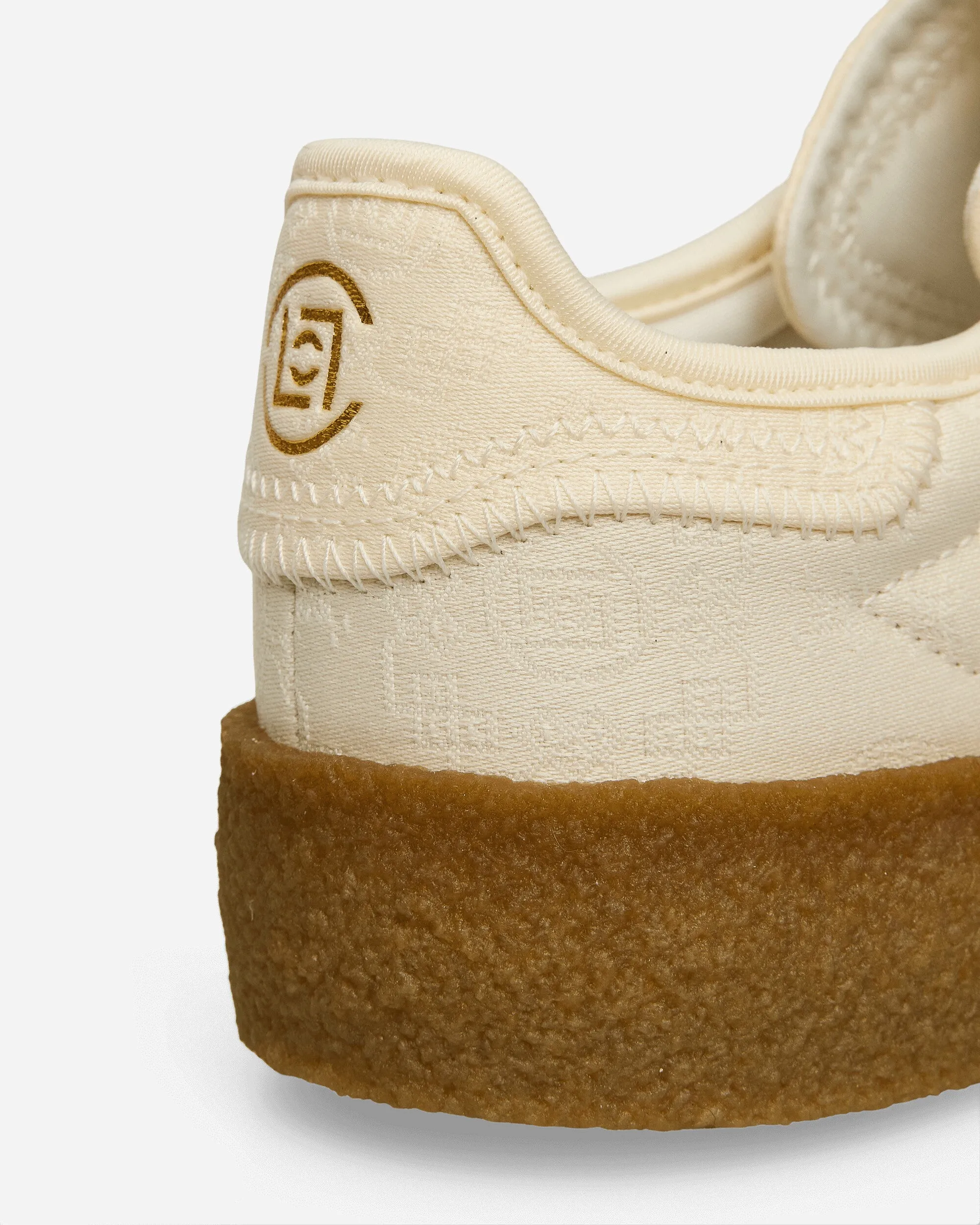 CLOT by Edison Chen Gazelle Sneakers Cream White / Core White