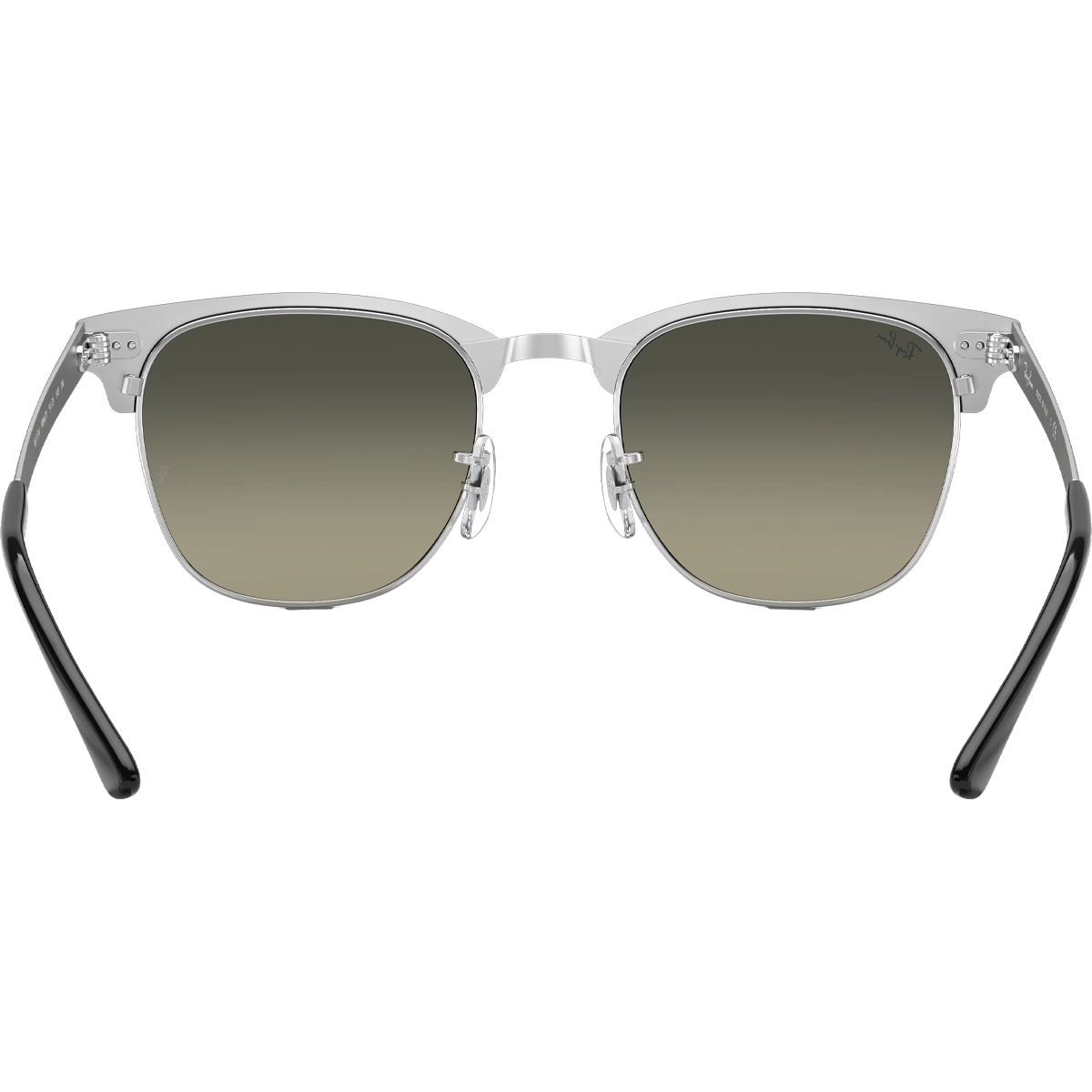 Clubmaster Metal - Polished Black Silver/Grey Gradient