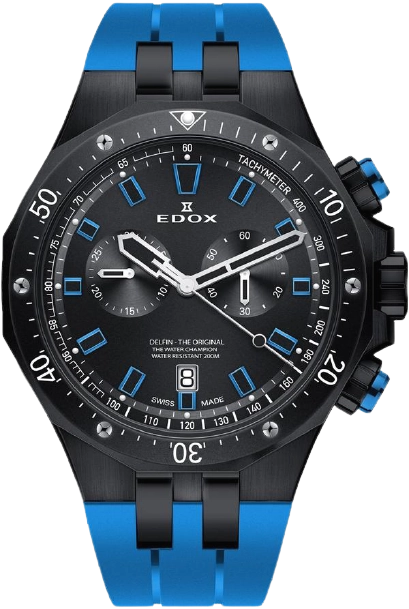 Edox Delfin Chronograph 10109 37NBUCA NIBU