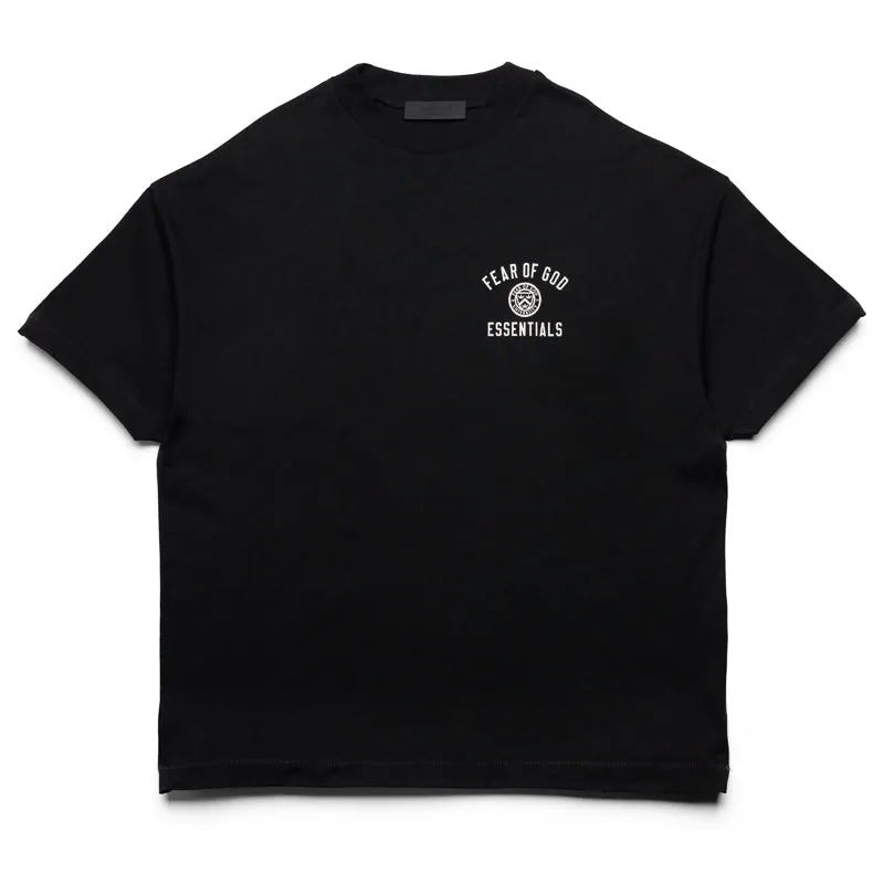 Fear of God Essentials Jersey Crewneck Tee - Black