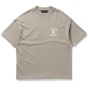 Fear of God Essentials Jersey Crewneck Tee - Heather Gray