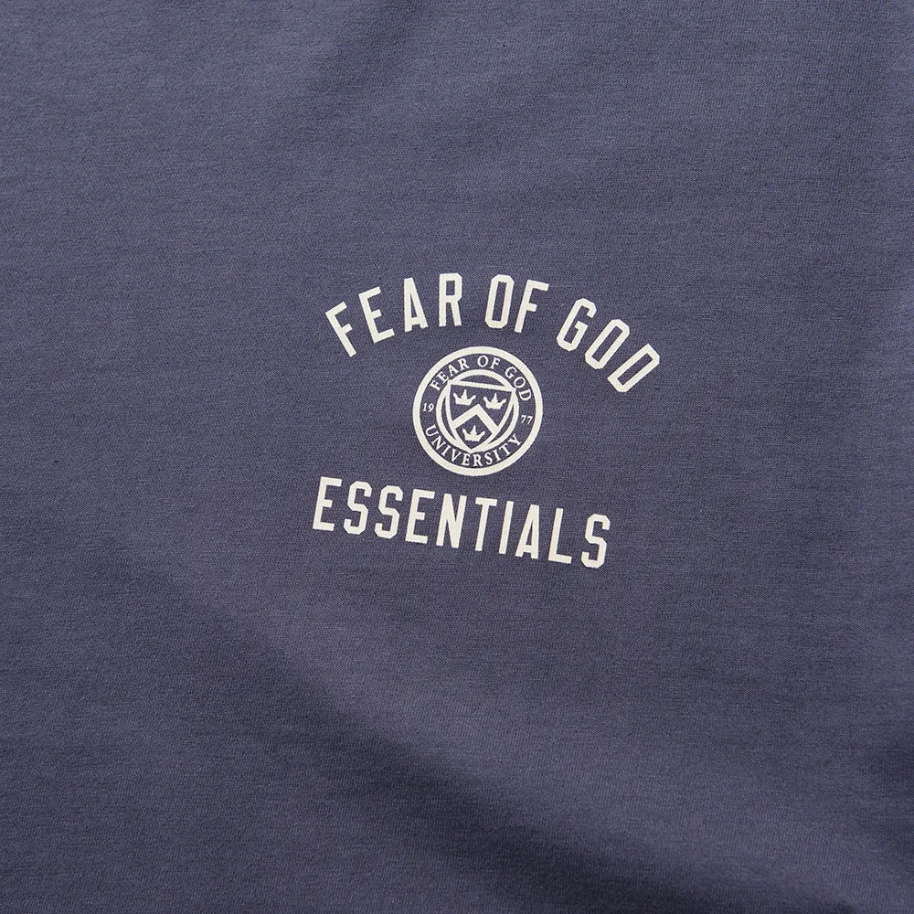 Fear Of God Essentials Jersey Crewneck Tee - Marine