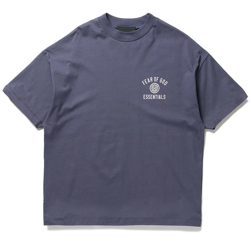 Fear Of God Essentials Jersey Crewneck Tee - Marine
