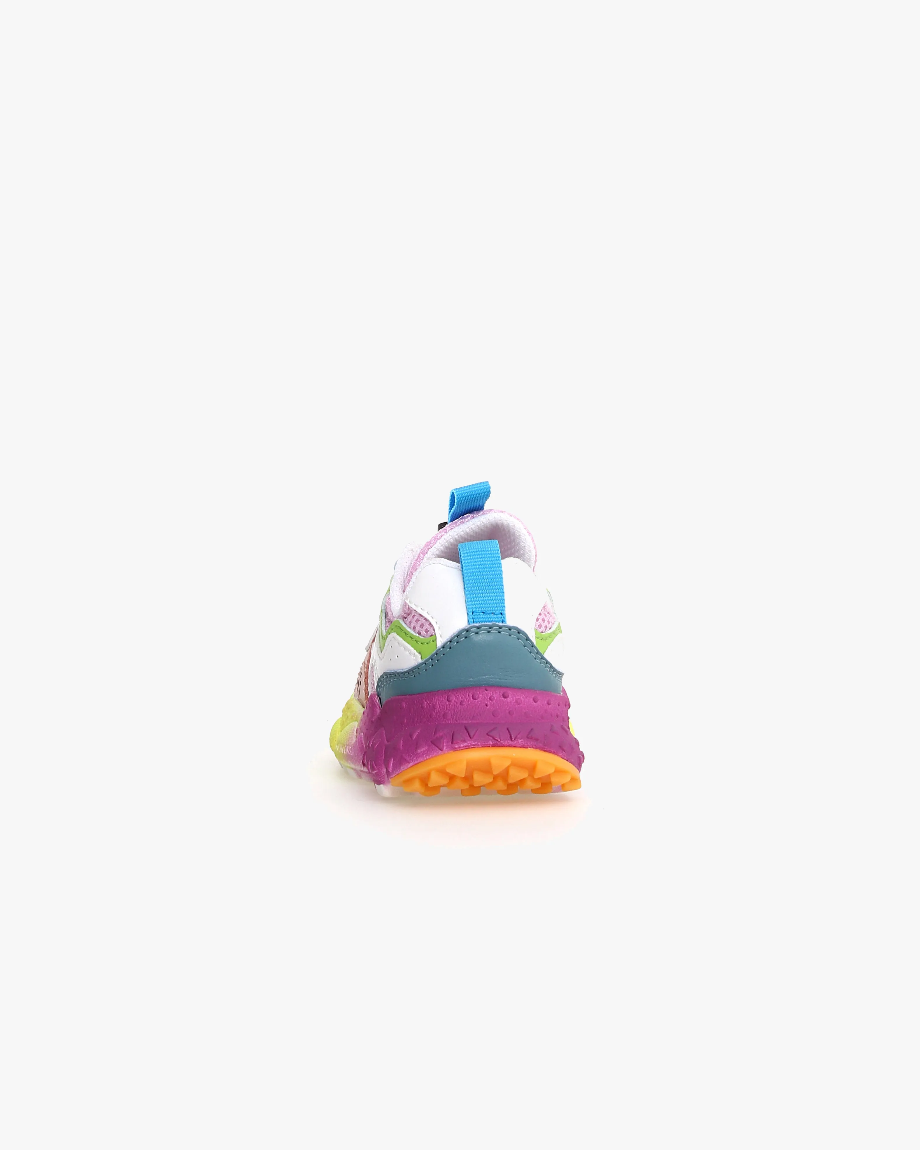 Flower Mountain Kids Yamano 3 E-Calf & Mesh - Grey / Violet / Light Green