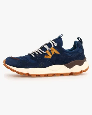Flower Mountain x Universal Works Yamano 3 Suede & Nylon - Navy / Brown