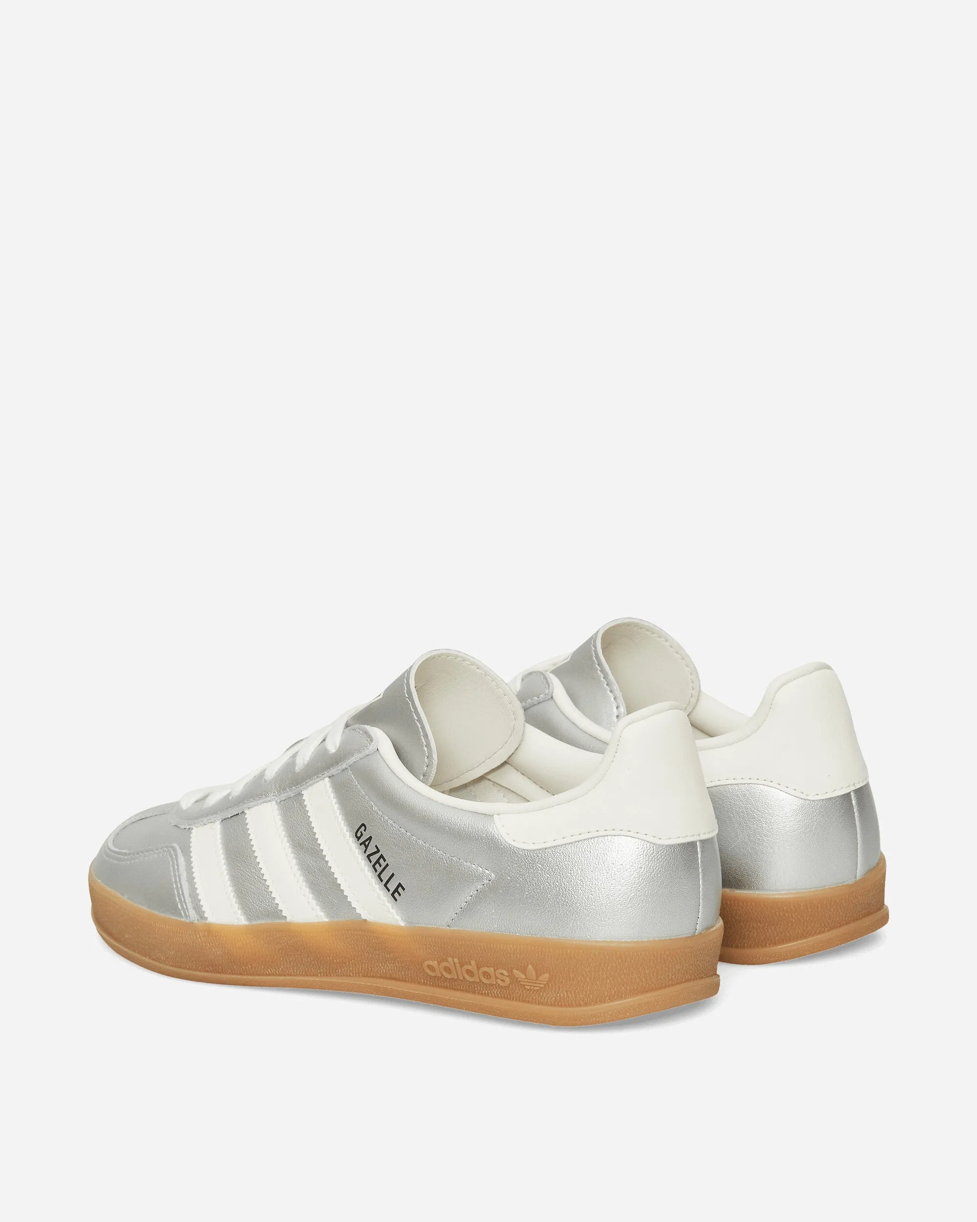 Gazelle Indoor Sneakers Silver Metallic / Core White