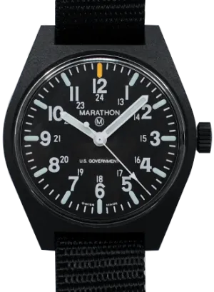 GPQ Government Black Quartz Ref. WW194009BK - NOS