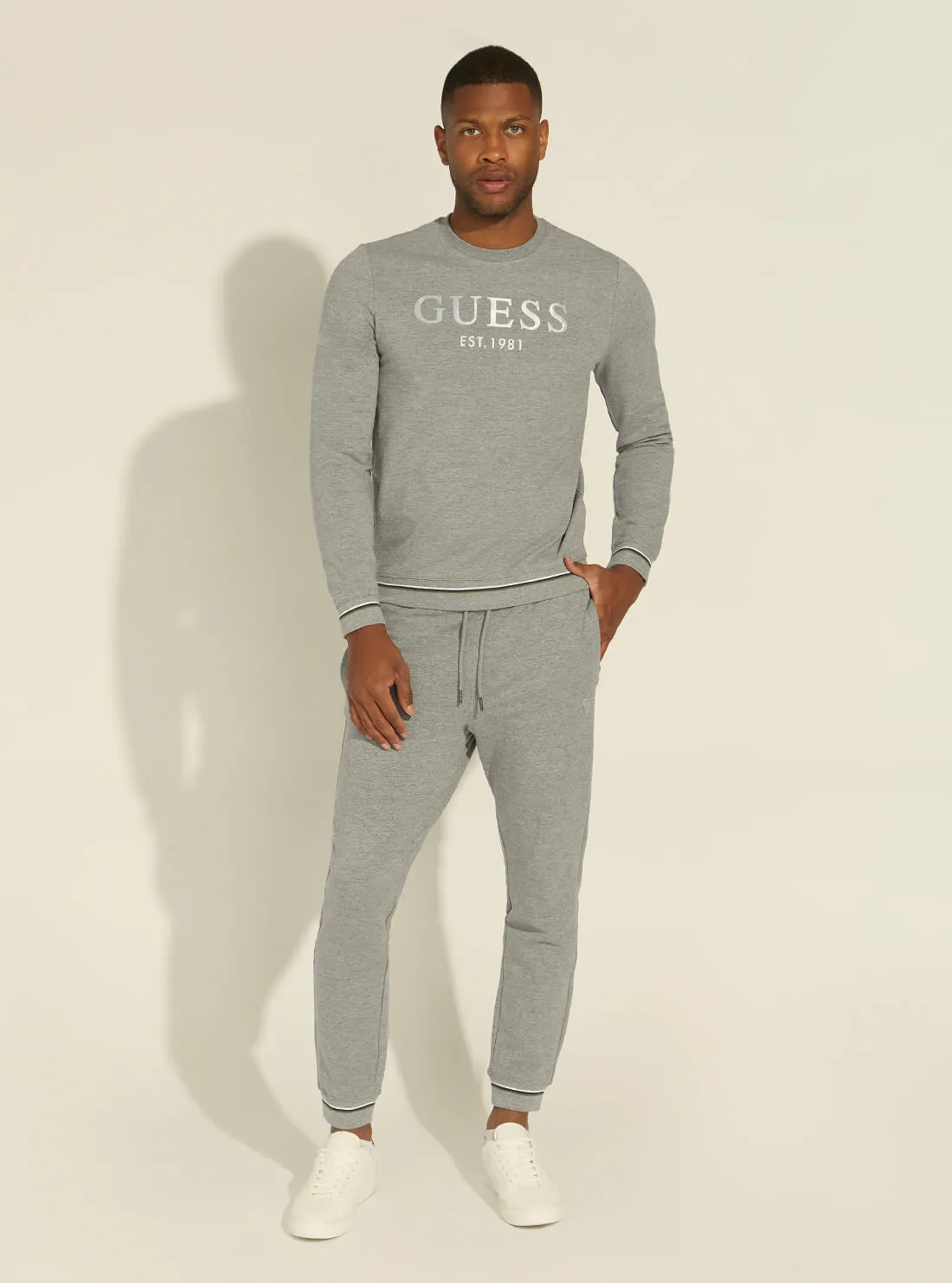 Grey Fleece Adam Trackpants