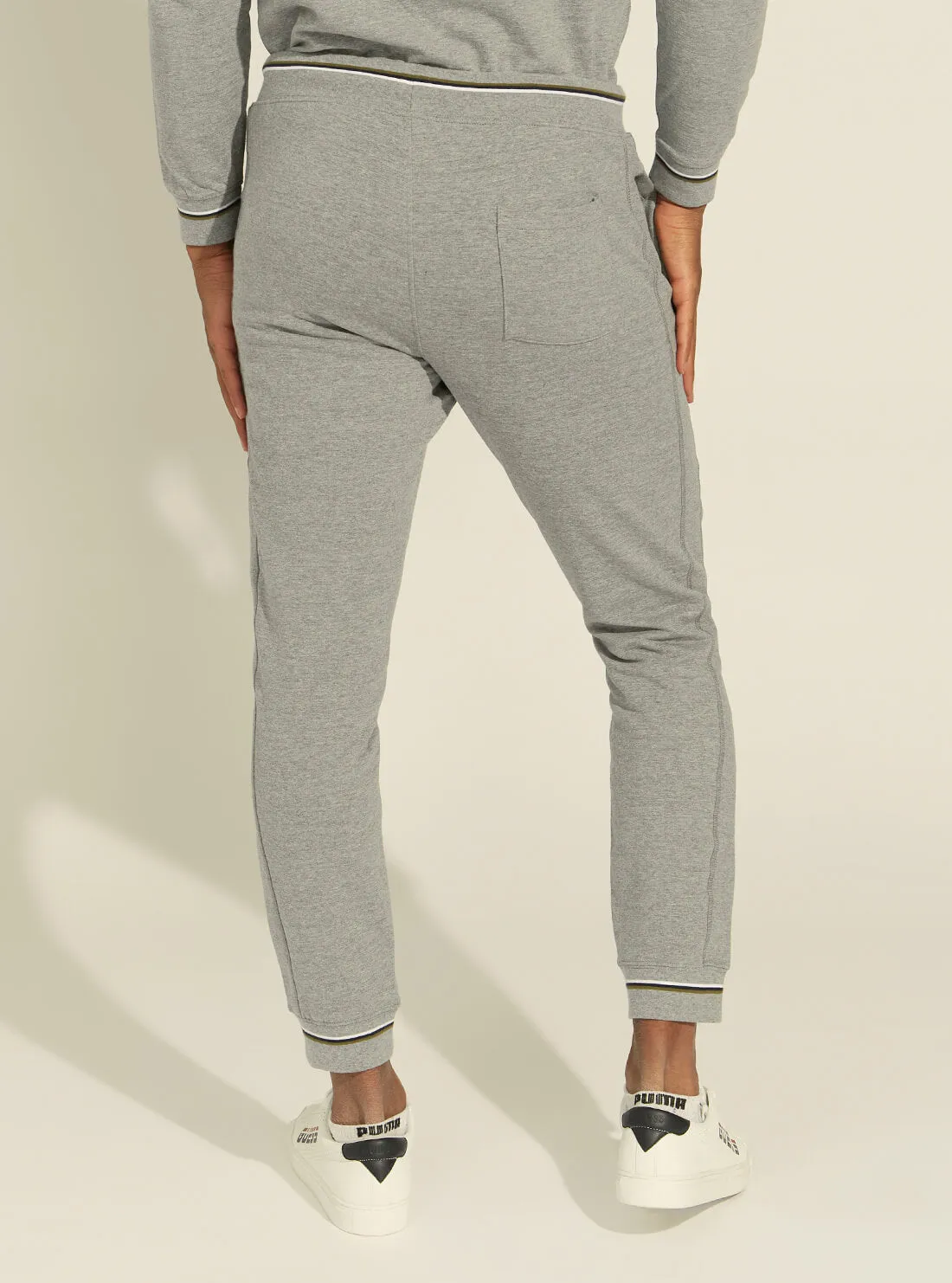 Grey Fleece Adam Trackpants
