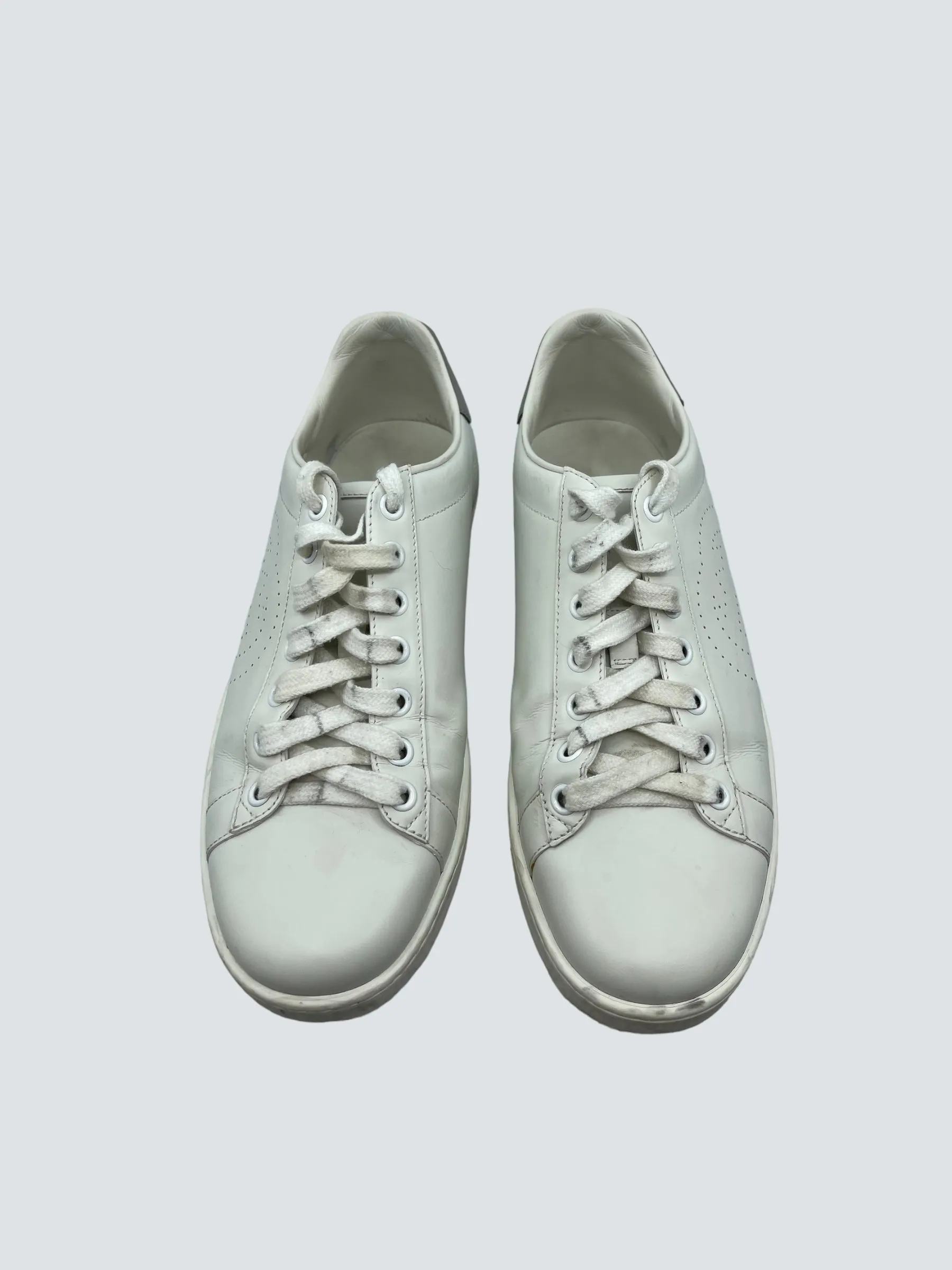 Gucci White Leather Sneakers - UK 5