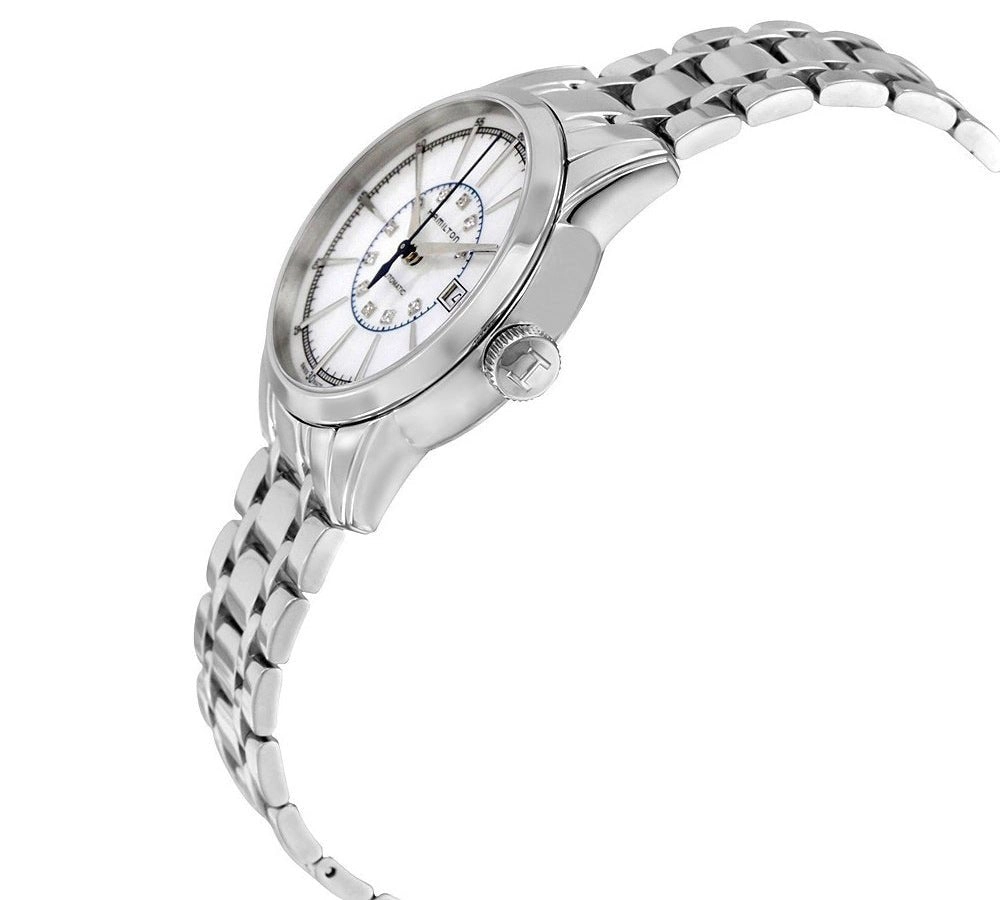 Hamilton American Classic Railroad Automatic Steel White Mother of Pearl Dial Women’s Watch H40405191