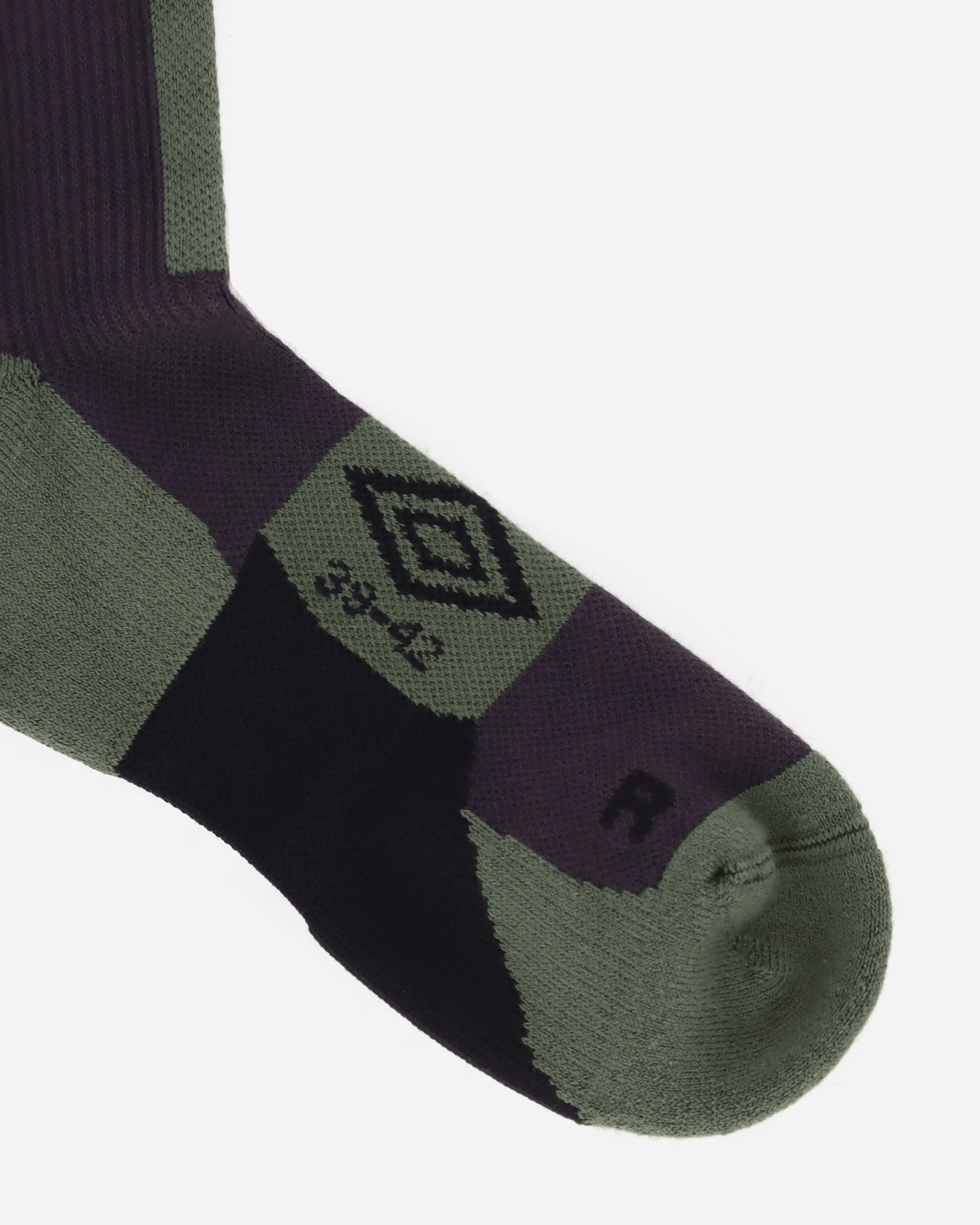 Hard Times Socks Green / Anthracite
