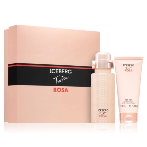 Iceberg Twice Rosa by Iceberg 125ml EDT 2 Piece Gift Set