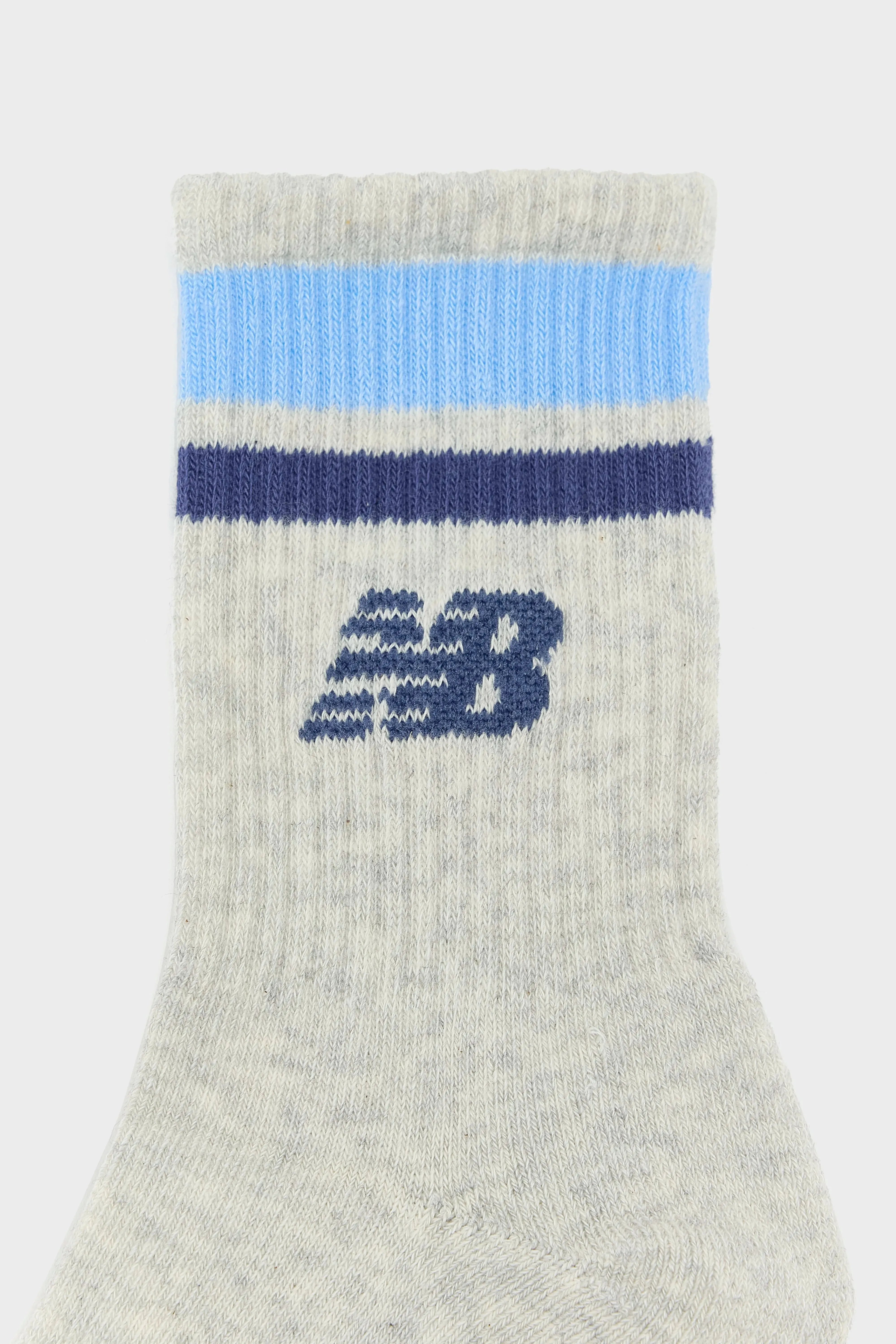 Kids' Everyday Stripe Midcalf Socks (251 / G / GREY)
