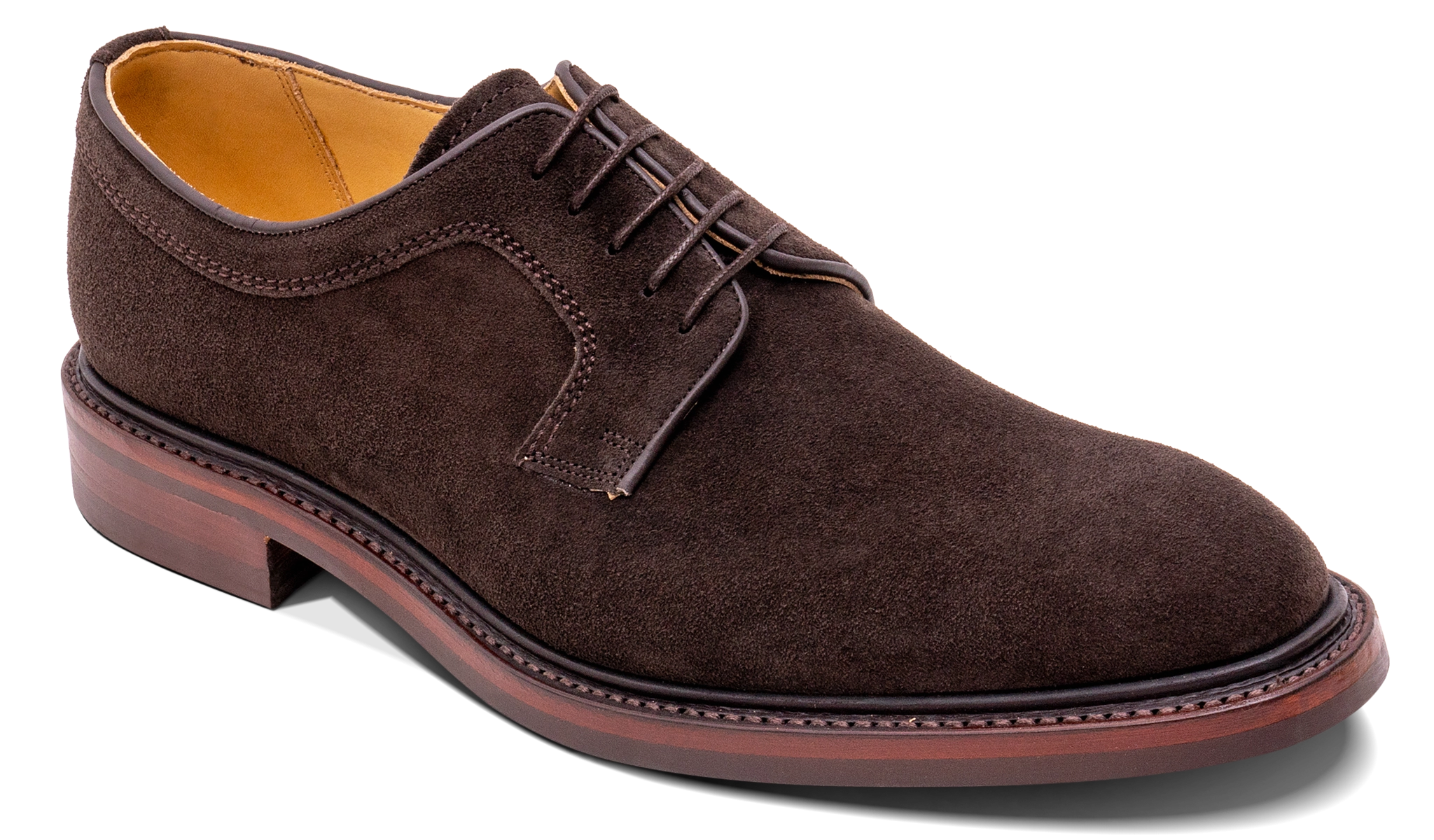 Kirkby - Dark Brown Suede
