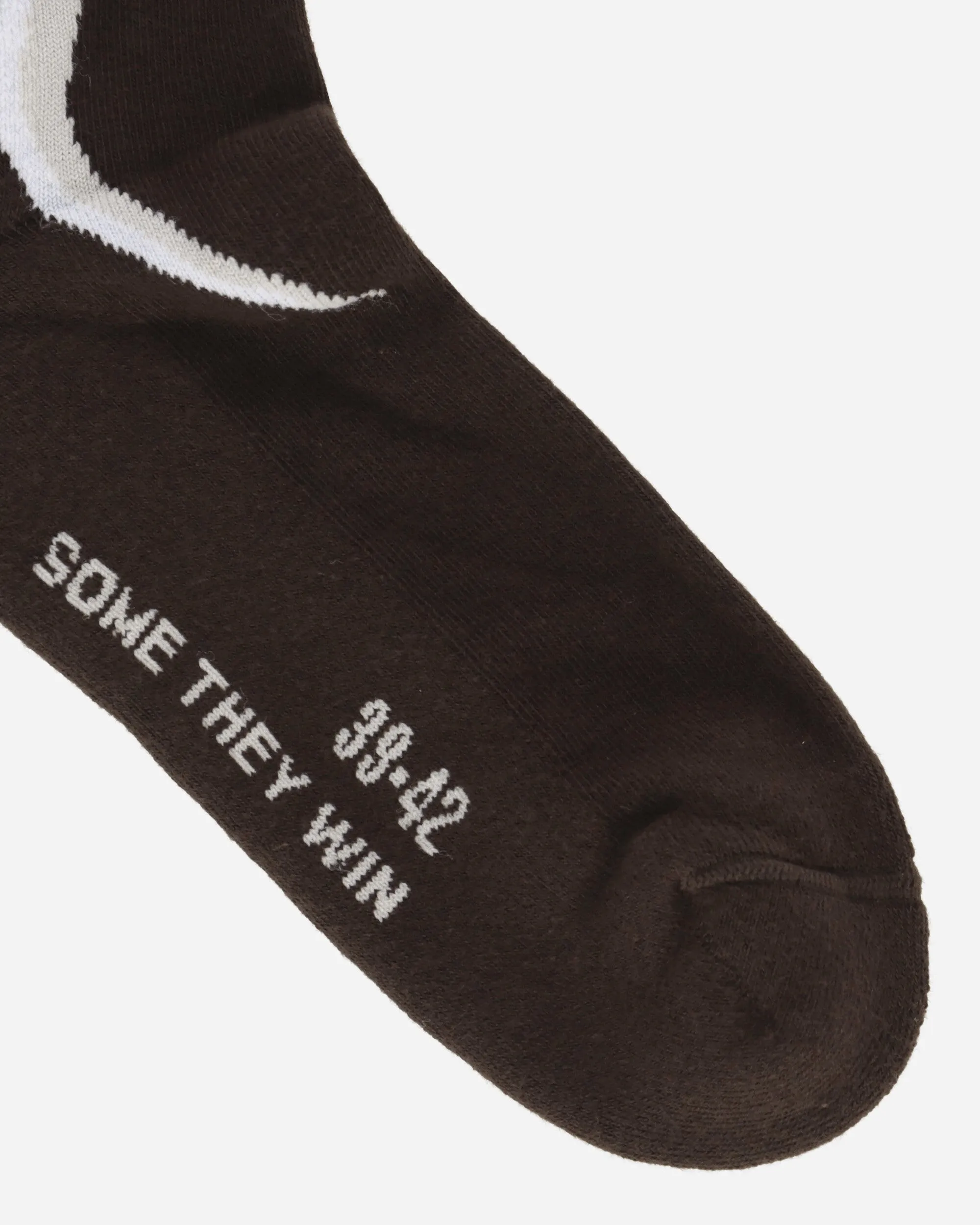 Knee High Socks Brown