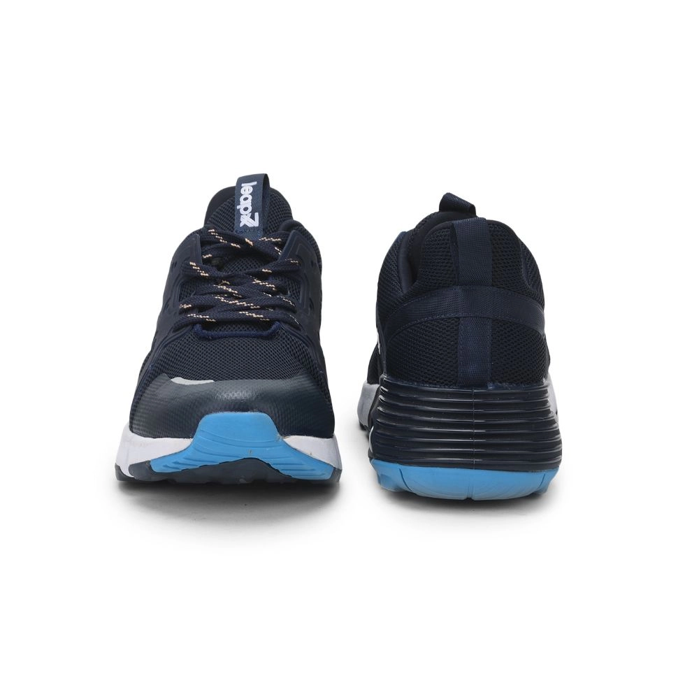 Leap7x Casual Navy Blue Lacing Shoes For Men Phillipe By Liberty