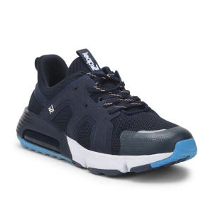 Leap7x Casual Navy Blue Lacing Shoes For Men Phillipe By Liberty