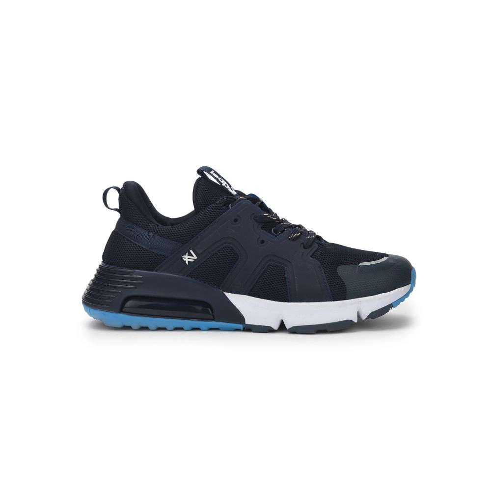 Leap7x Casual Navy Blue Lacing Shoes For Men Phillipe By Liberty