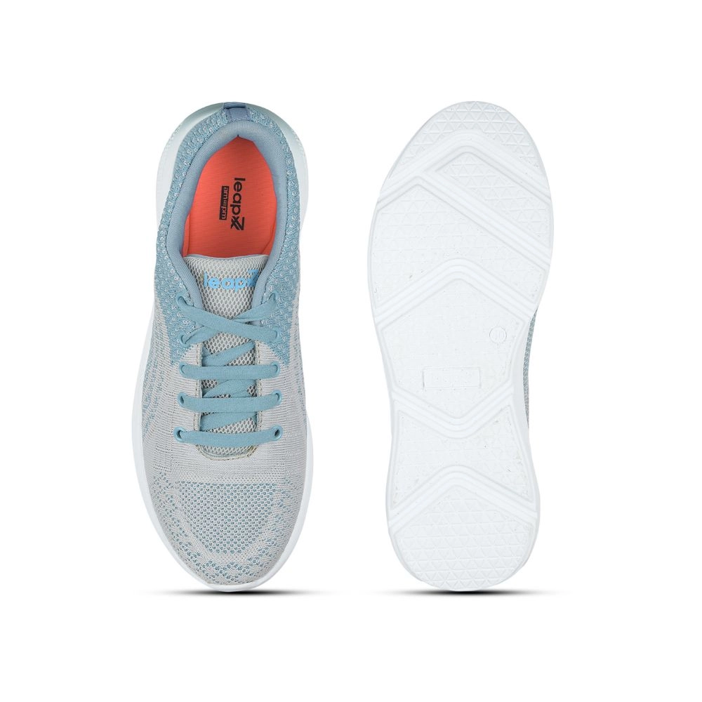 Leap7x Casual S. Green Lacing Shoe For Women SKATERS-7 By Liberty