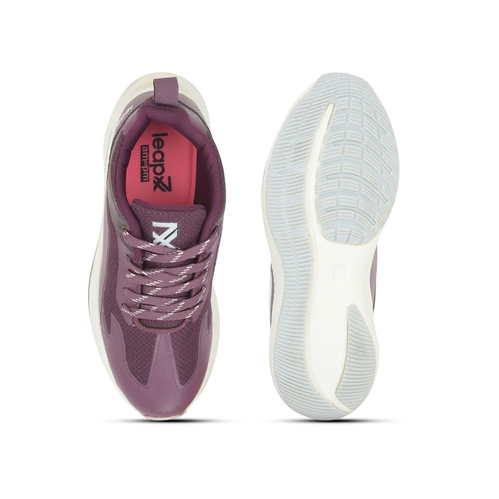 Leap7x Sports Lacing Shoe For Ladies (Purple) ISSABELL-3 By Liberty