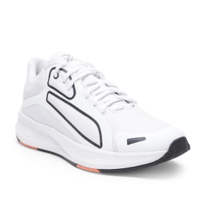 Leap7x Sports White Lacing Running Shoes For Men GRIPPER-1E By Liberty