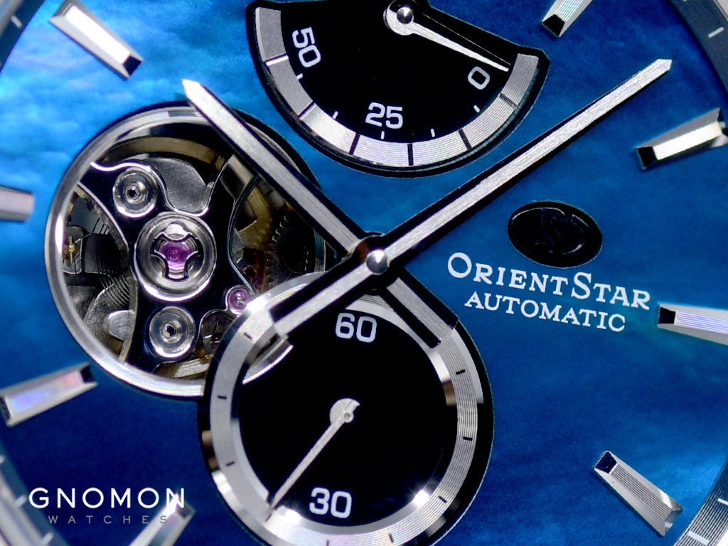 Mechanical M34 Mother Of Pearl Blue Ref. RE-BY0004A