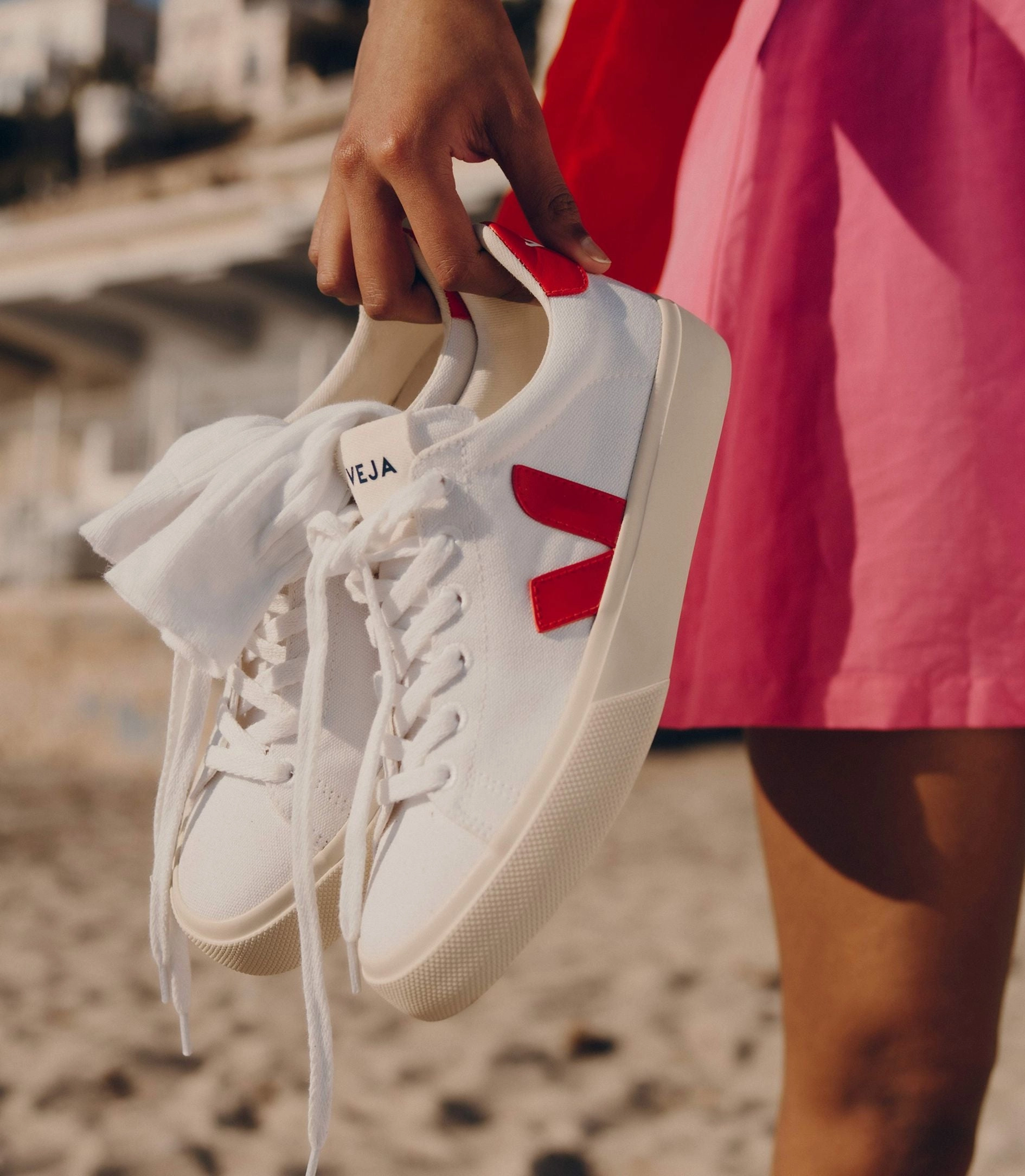 Men's Campo Canvas White Pekin