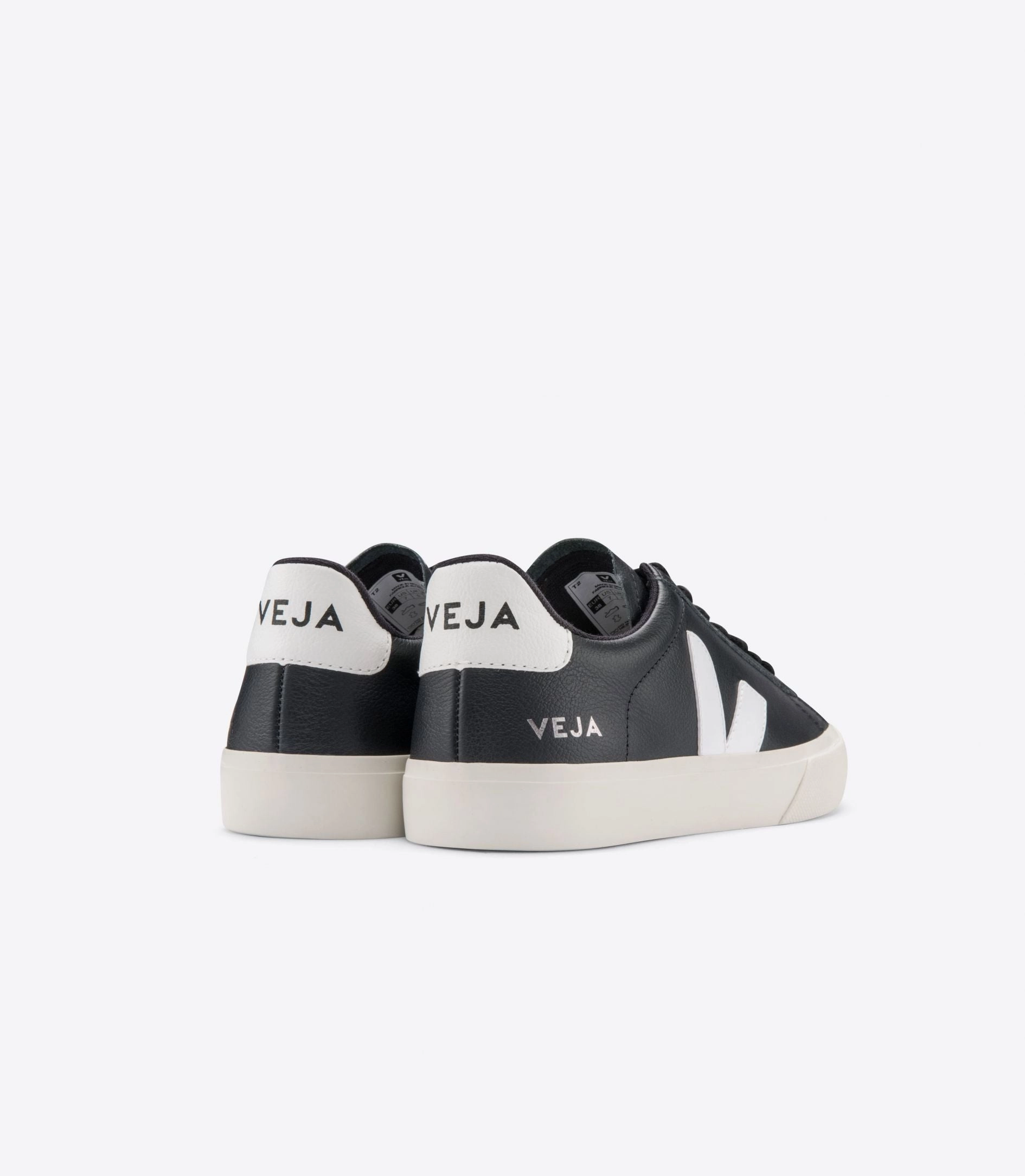 Men's Campo Chromefree Leather Black White