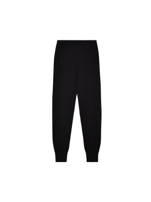 Mens DNA Regenerative Merino Wool Track Pants—black