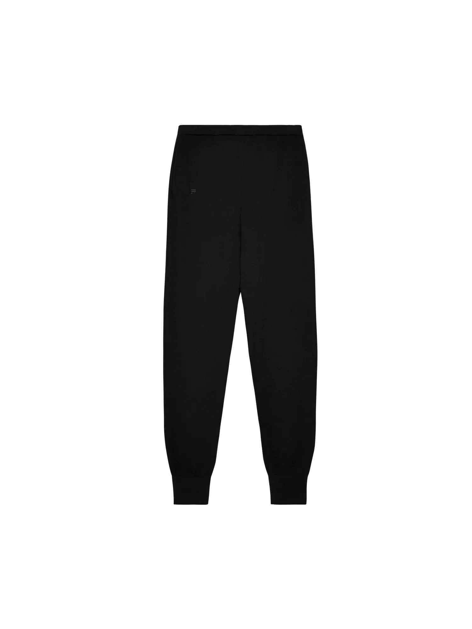 Mens DNA Regenerative Merino Wool Track Pants—black