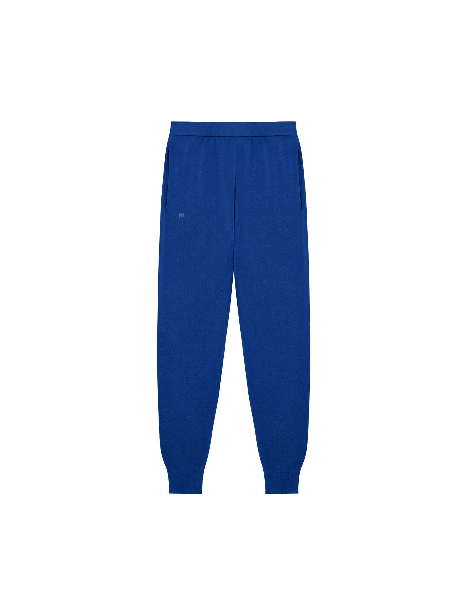 Mens DNA Regenerative Merino Wool Track Pants—earth blue