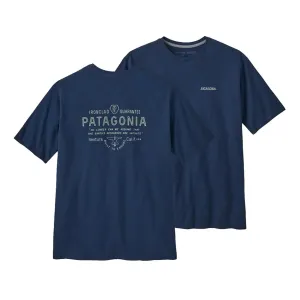 Mens Patagonia Forge Mark Responsibili-Tee - Lagom Blue