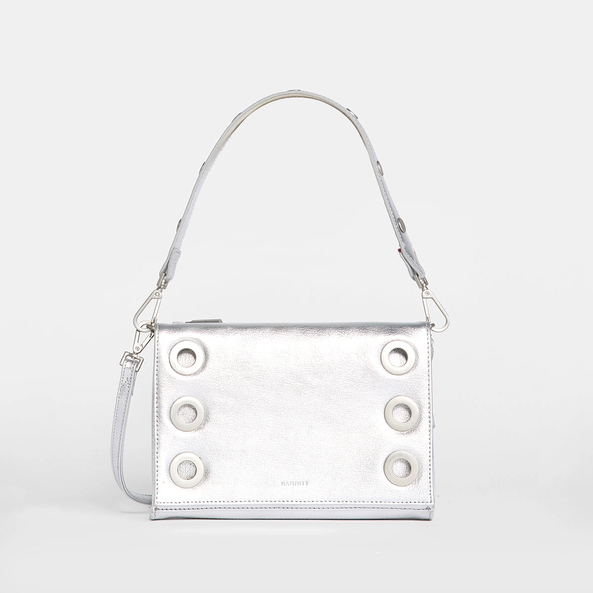 Montana Clutch | Sidewalk Silver/Brushed Silver | Sml