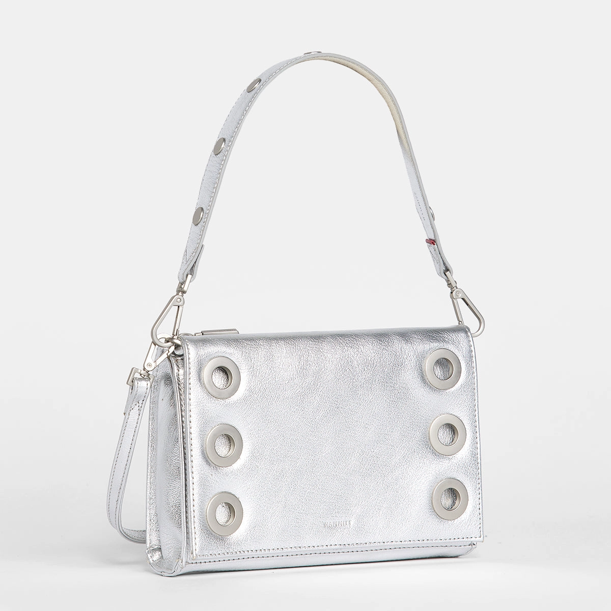 Montana Clutch | Sidewalk Silver/Brushed Silver | Sml